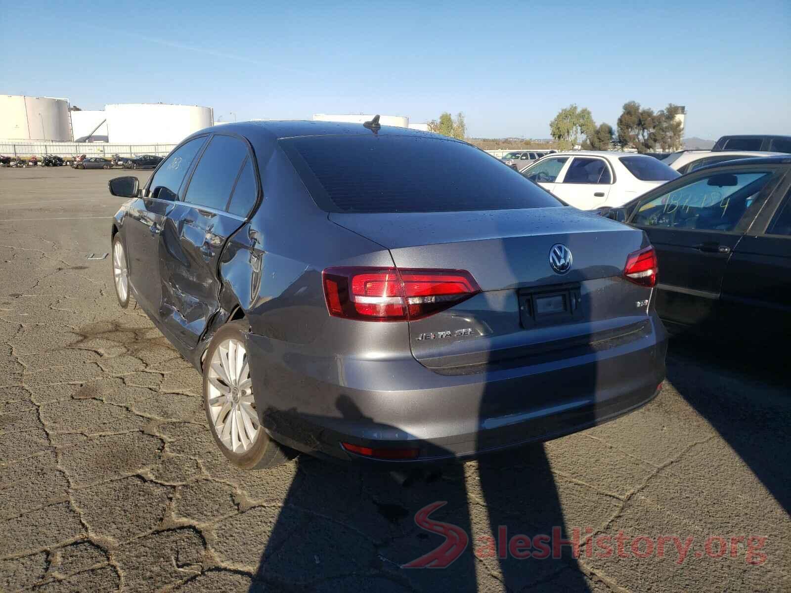 3VWL17AJ3GM226628 2016 VOLKSWAGEN JETTA