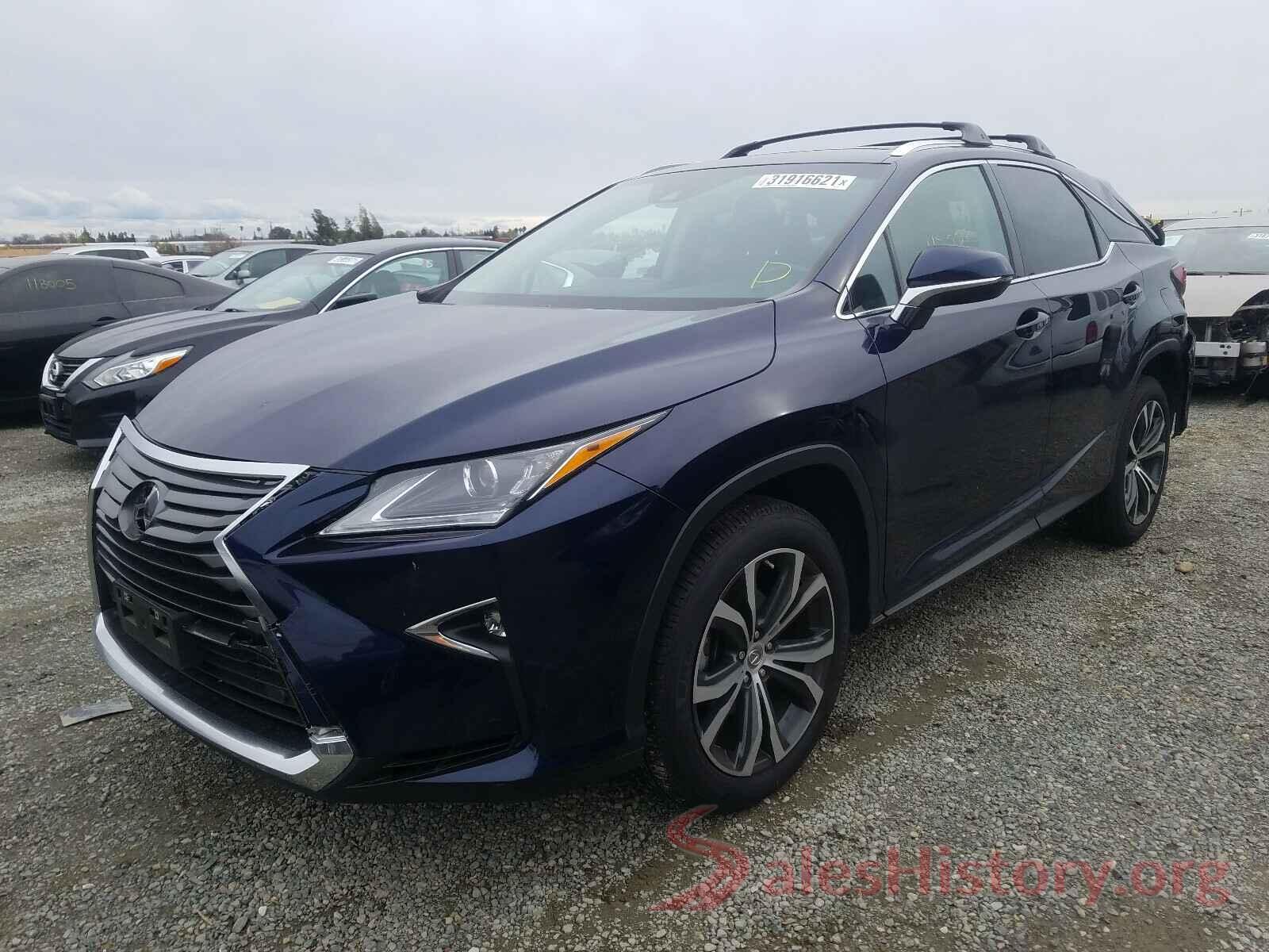 2T2BZMCA8GC006232 2016 LEXUS RX350