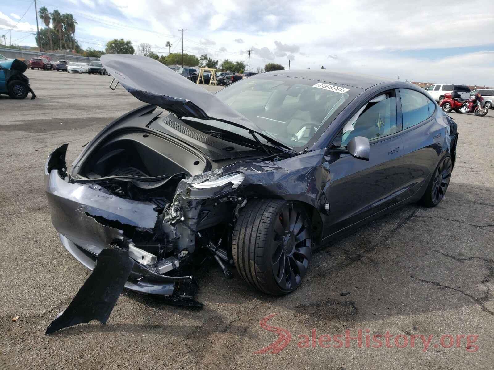 5YJ3E1EC6MF874335 2021 TESLA MODEL 3