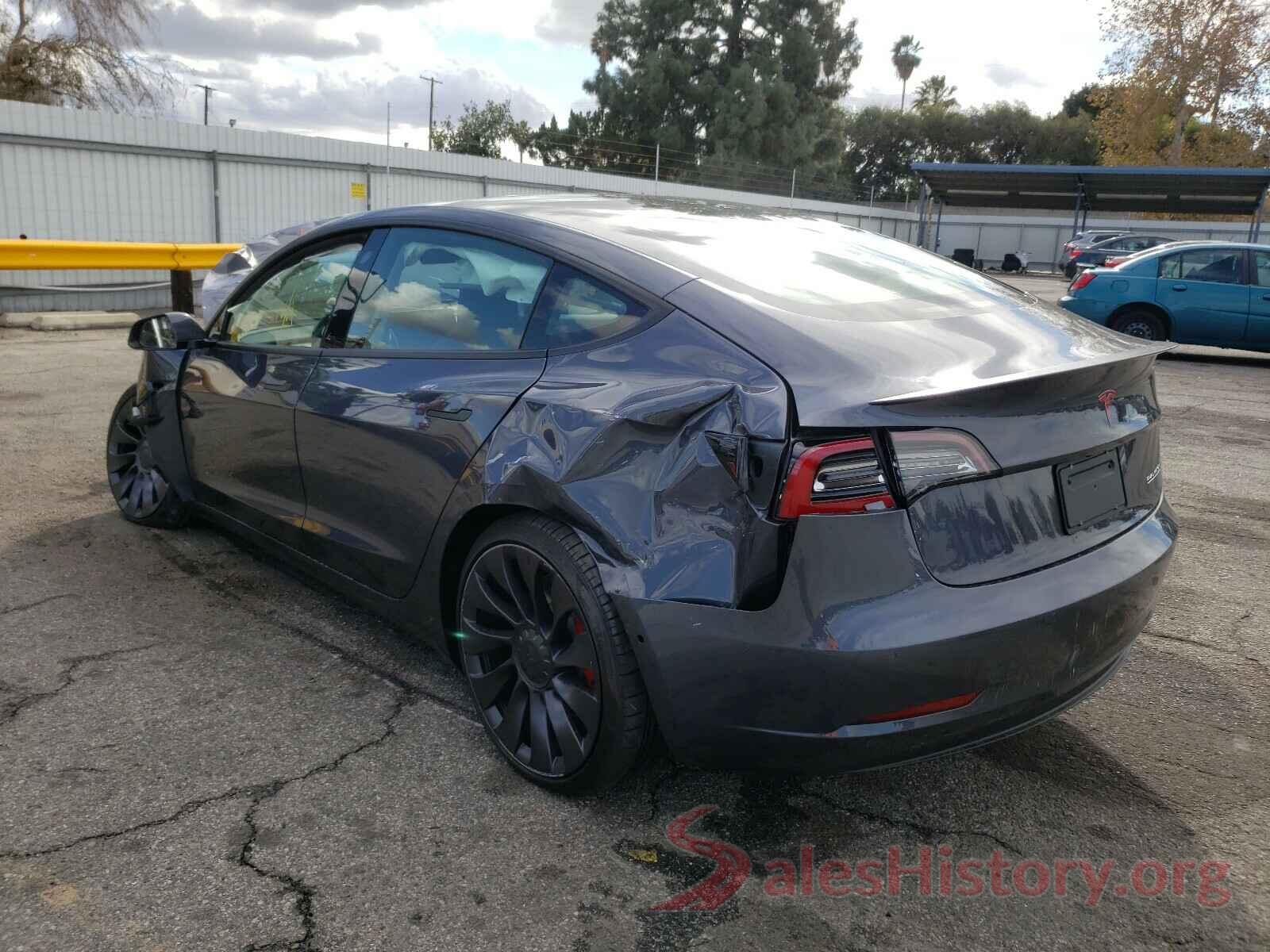 5YJ3E1EC6MF874335 2021 TESLA MODEL 3