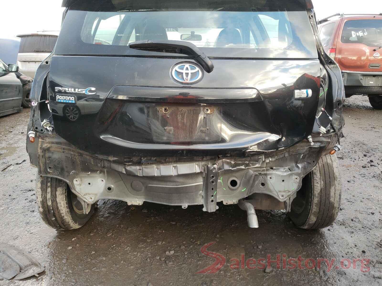 JTDKDTB36G1119715 2016 TOYOTA PRIUS