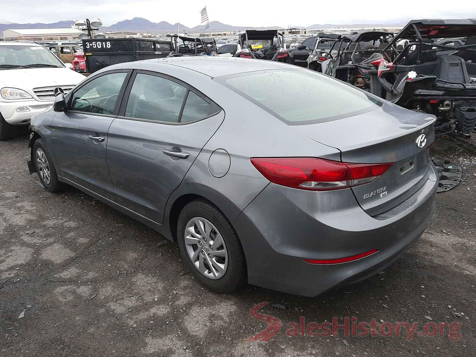 KMHD74LF7JU611153 2018 HYUNDAI ELANTRA