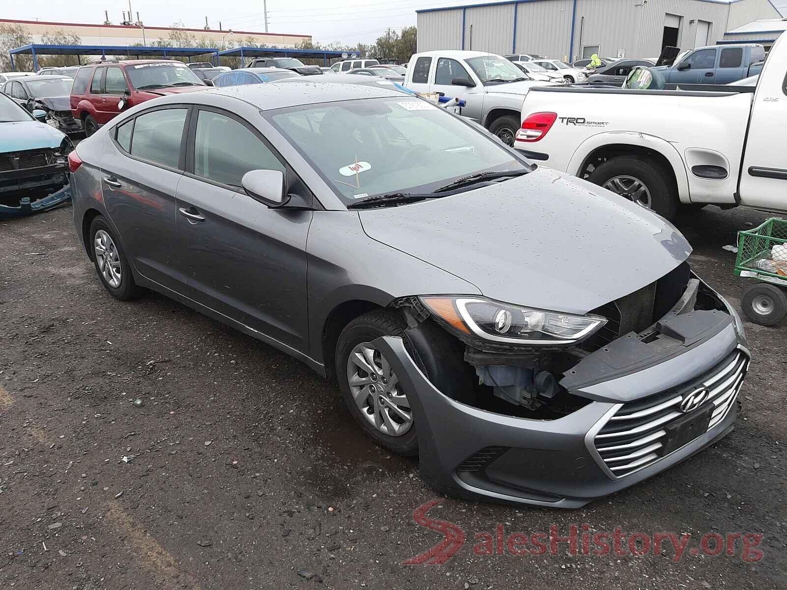 KMHD74LF7JU611153 2018 HYUNDAI ELANTRA