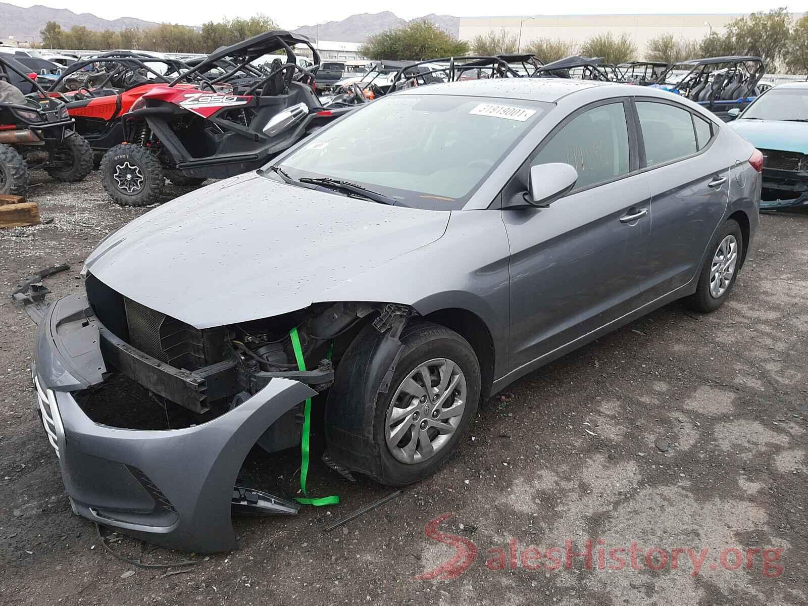 KMHD74LF7JU611153 2018 HYUNDAI ELANTRA