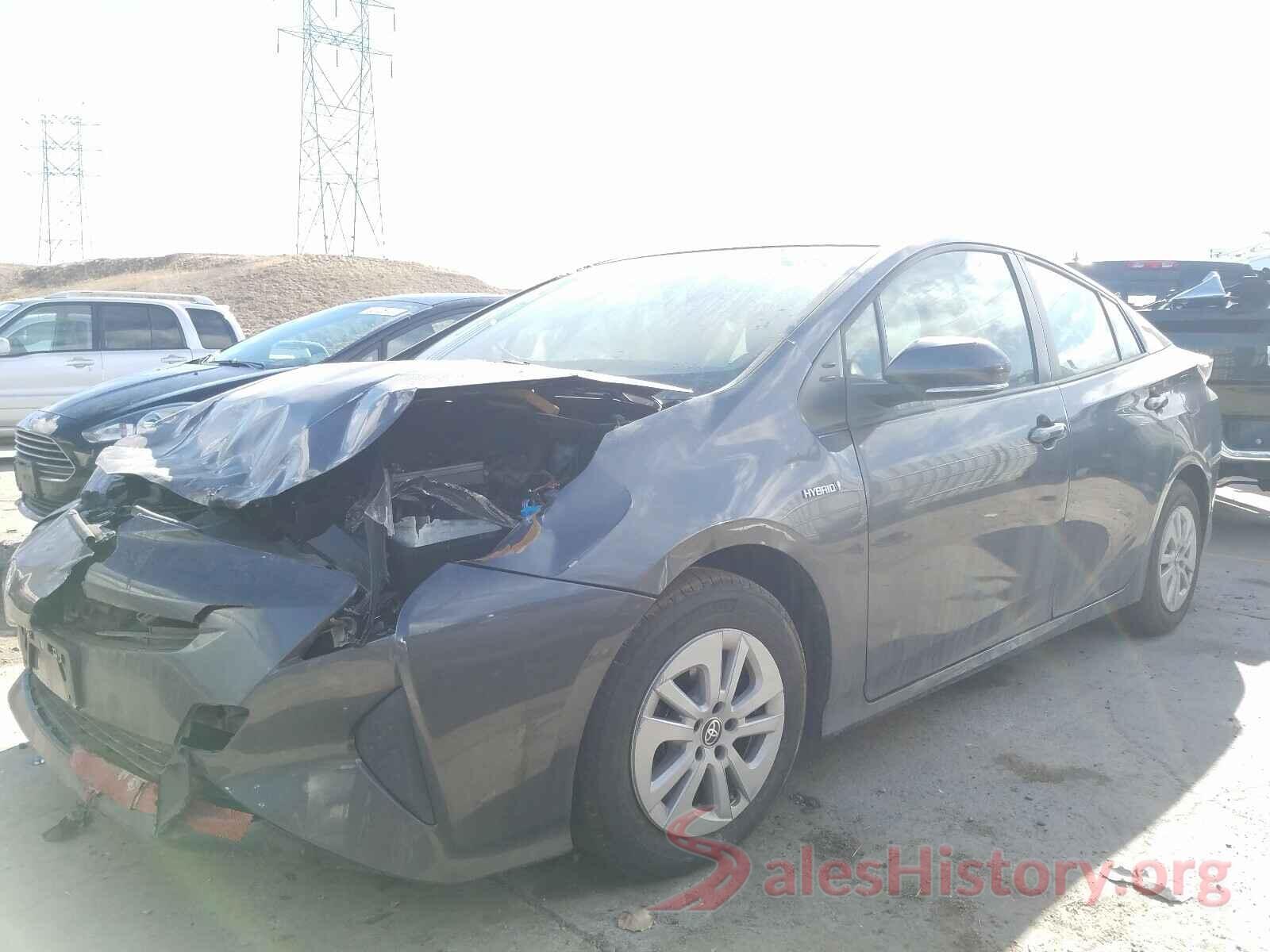 JTDKBRFU2G3529864 2016 TOYOTA PRIUS