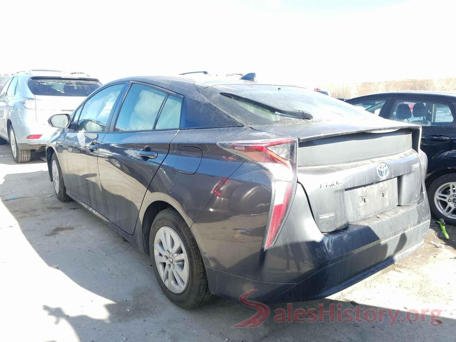 JTDKBRFU2G3529864 2016 TOYOTA PRIUS