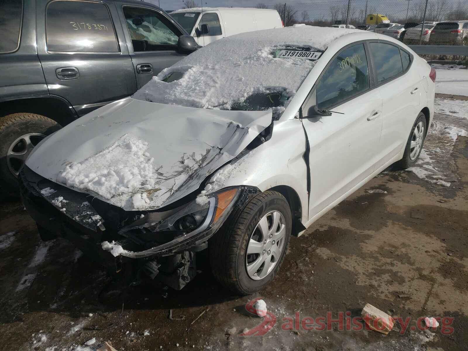 5NPD74LFXHH166352 2017 HYUNDAI ELANTRA