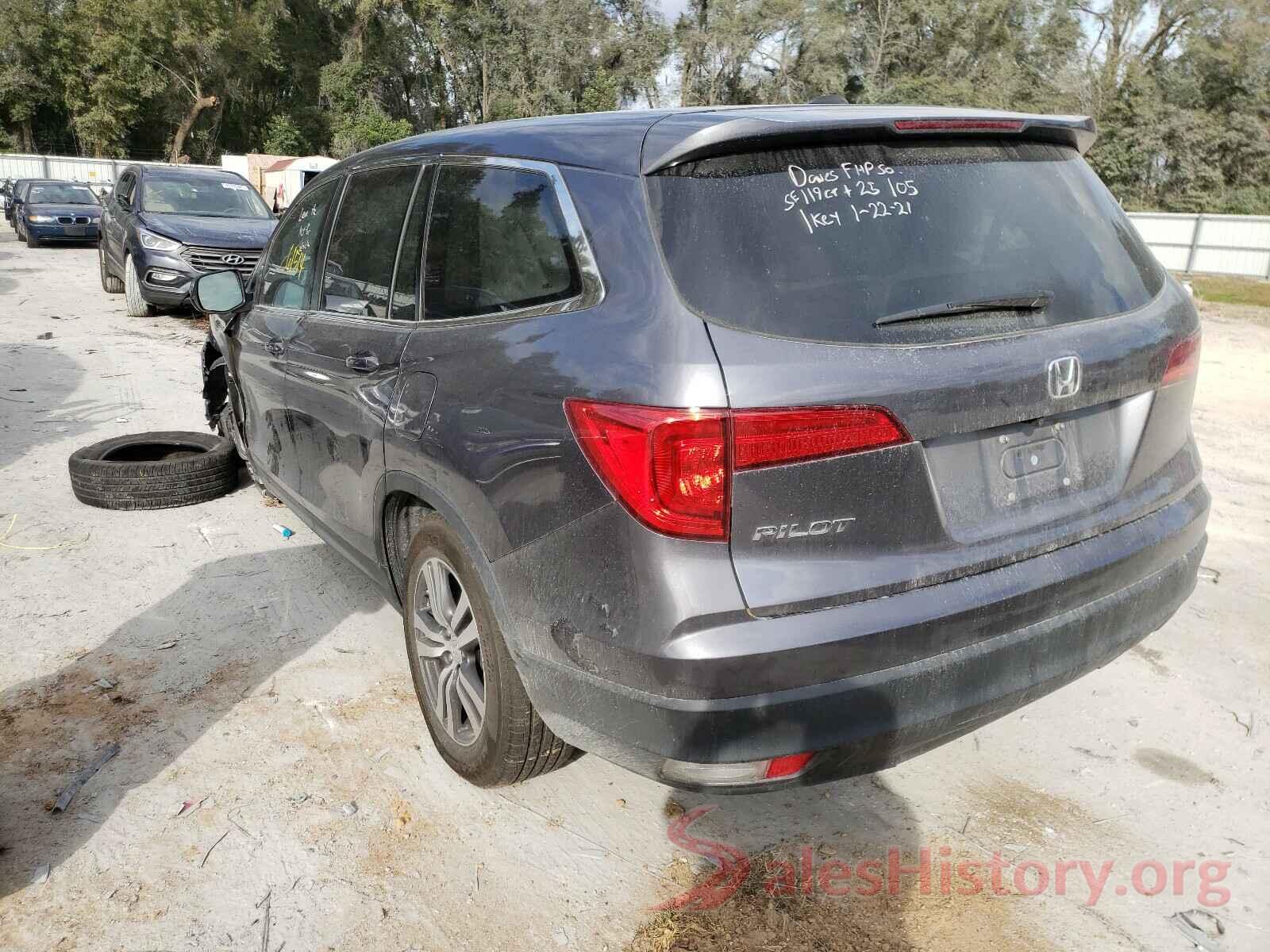 5FNYF5H33JB015415 2018 HONDA PILOT