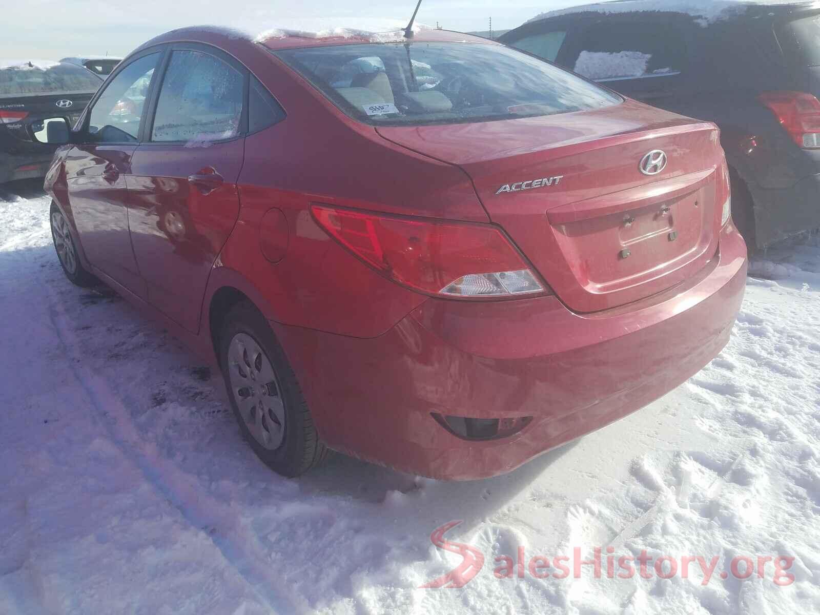 KMHCT4AE4GU049402 2016 HYUNDAI ACCENT