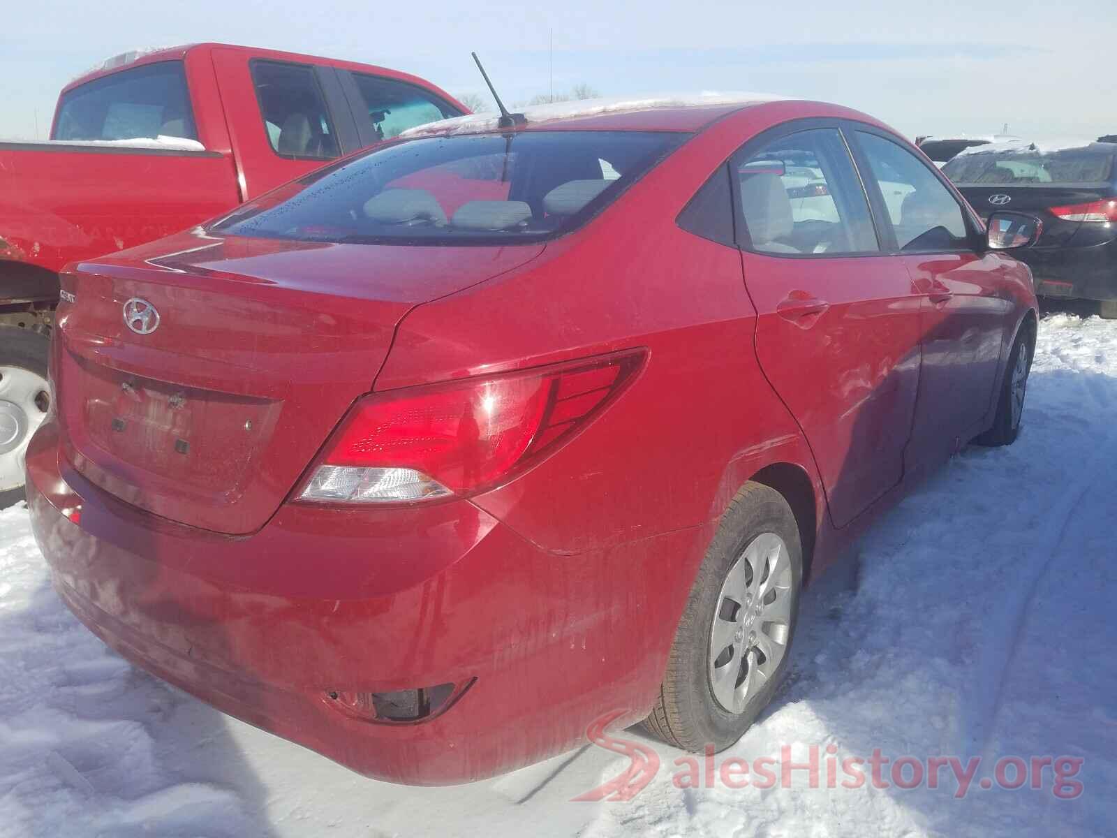 KMHCT4AE4GU049402 2016 HYUNDAI ACCENT