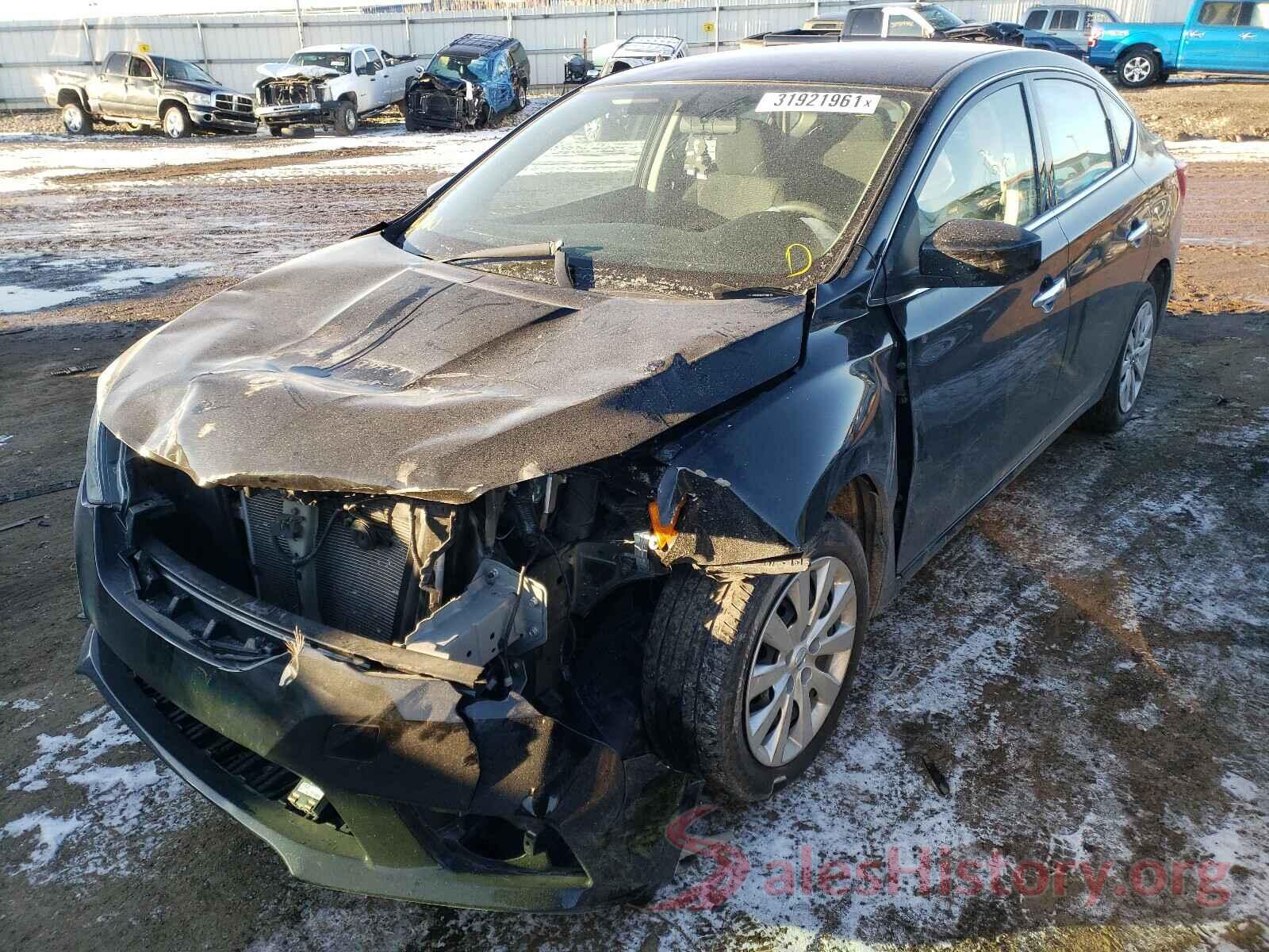 3N1AB7APXKY370175 2019 NISSAN SENTRA