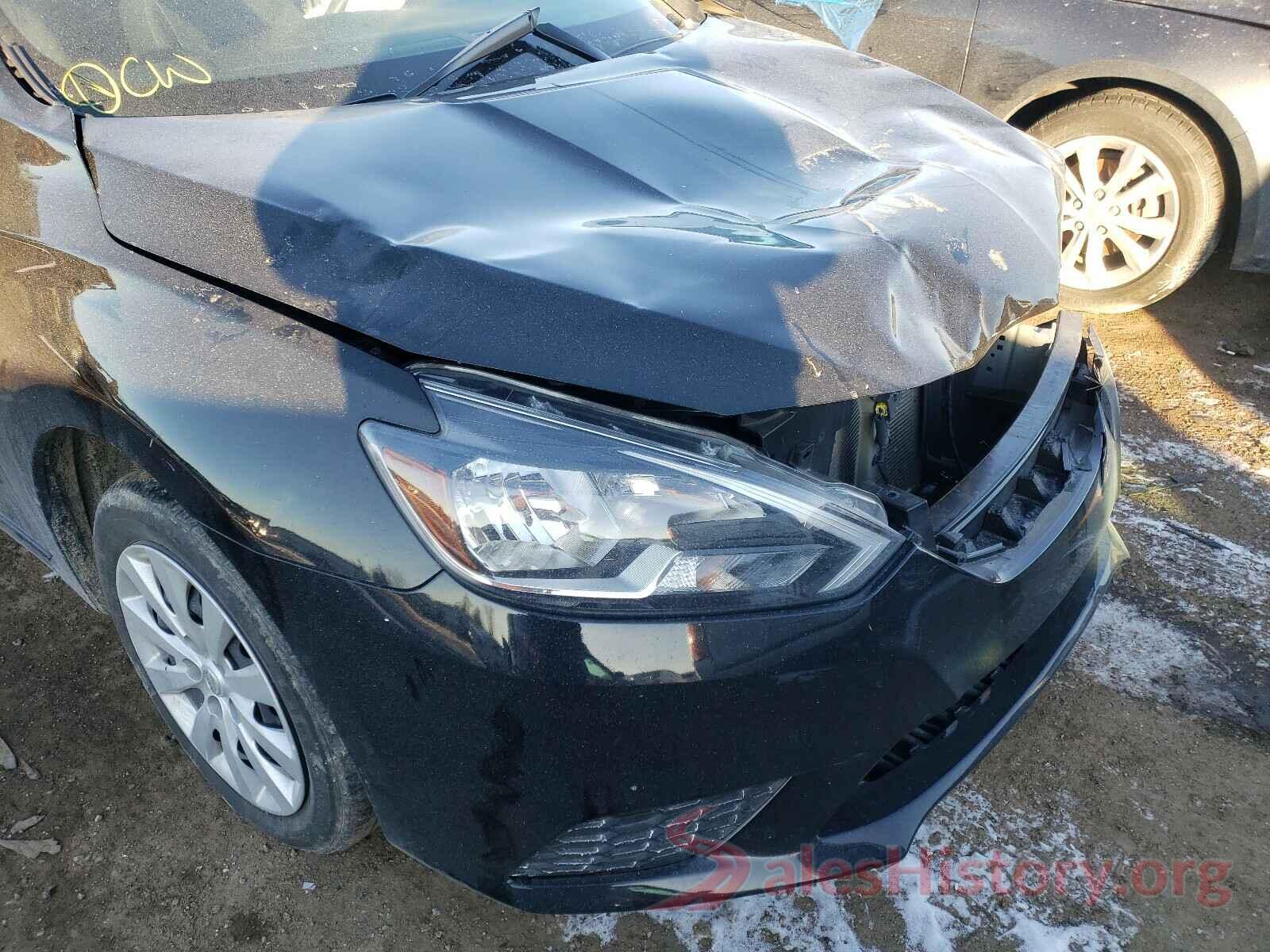 3N1AB7APXKY370175 2019 NISSAN SENTRA