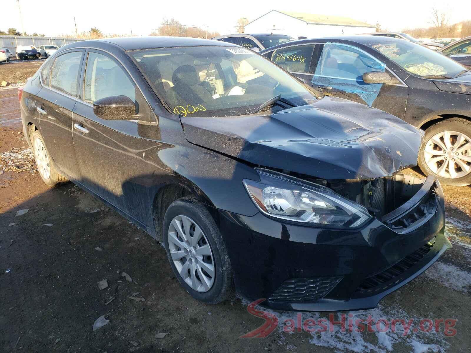 3N1AB7APXKY370175 2019 NISSAN SENTRA