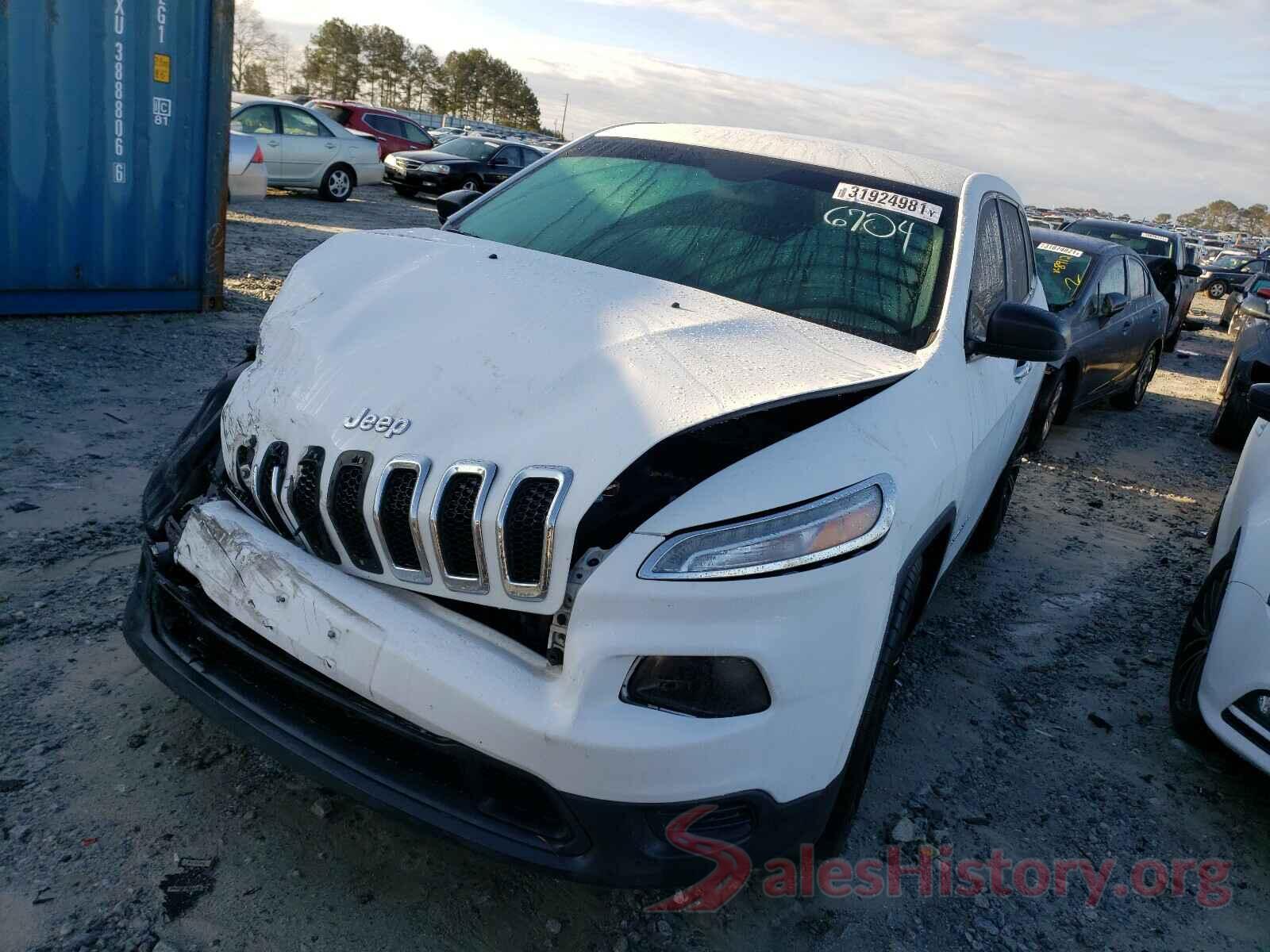 1C4PJLAB0GW126704 2016 JEEP CHEROKEE