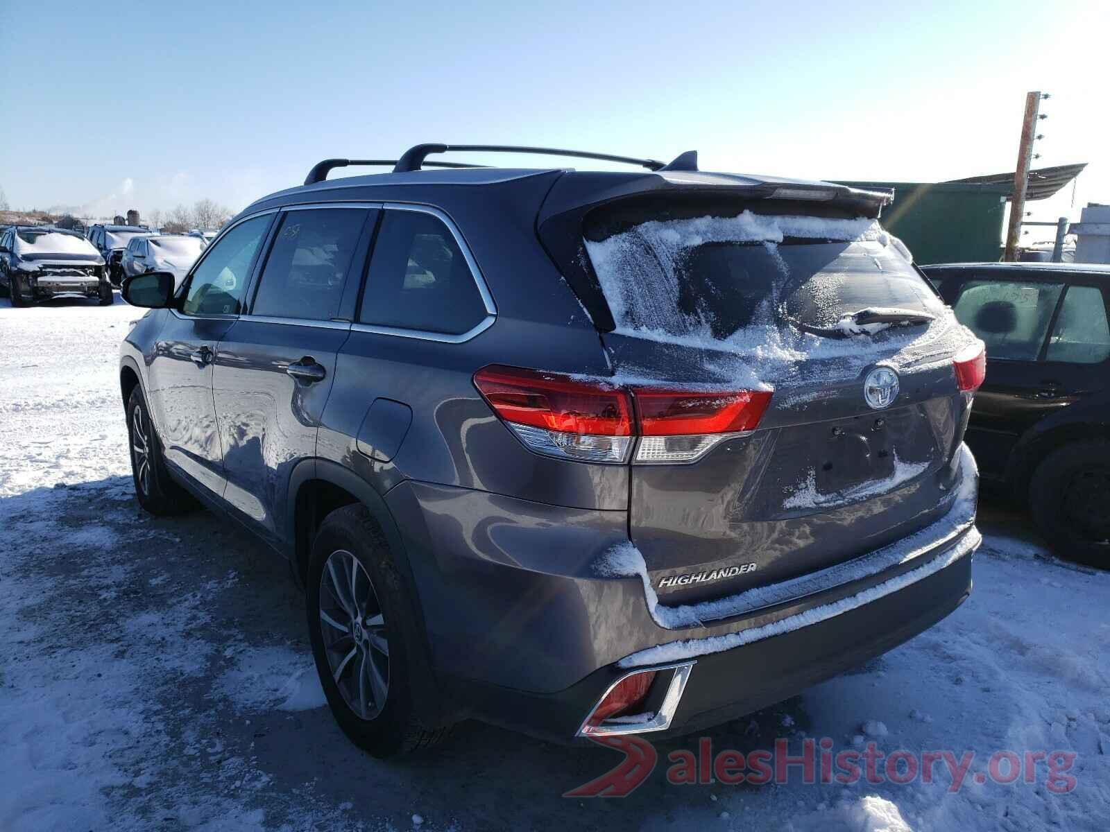 5TDJZRFH1KS731015 2019 TOYOTA HIGHLANDER