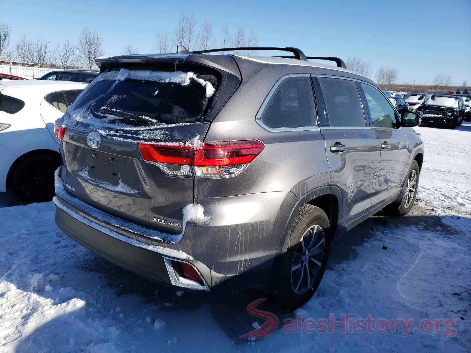 5TDJZRFH1KS731015 2019 TOYOTA HIGHLANDER