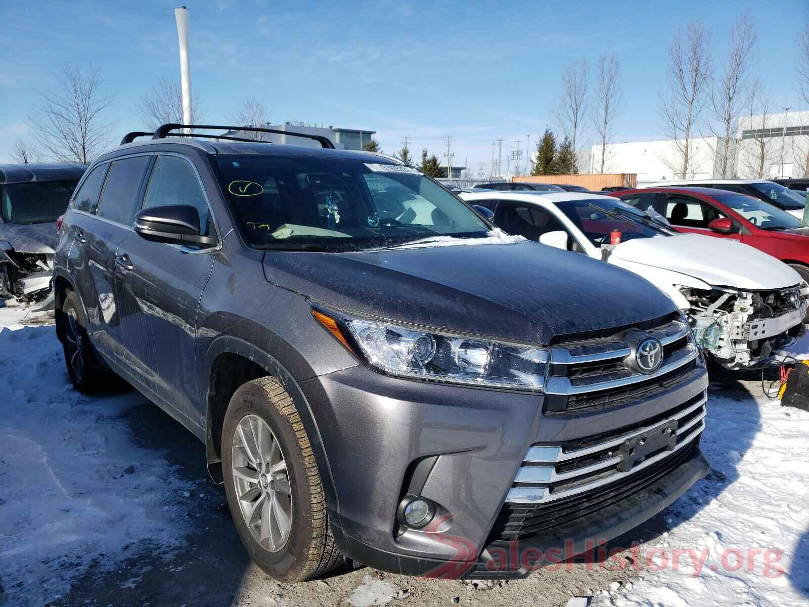 5TDJZRFH1KS731015 2019 TOYOTA HIGHLANDER