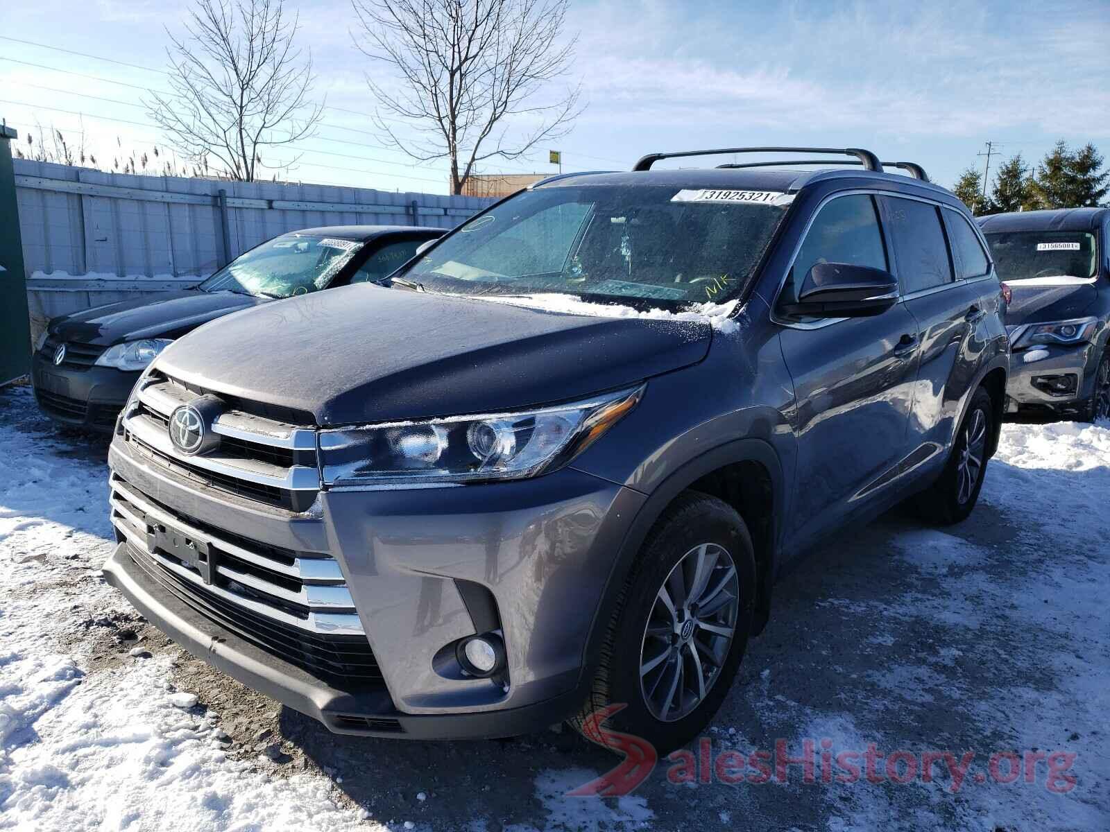 5TDJZRFH1KS731015 2019 TOYOTA HIGHLANDER