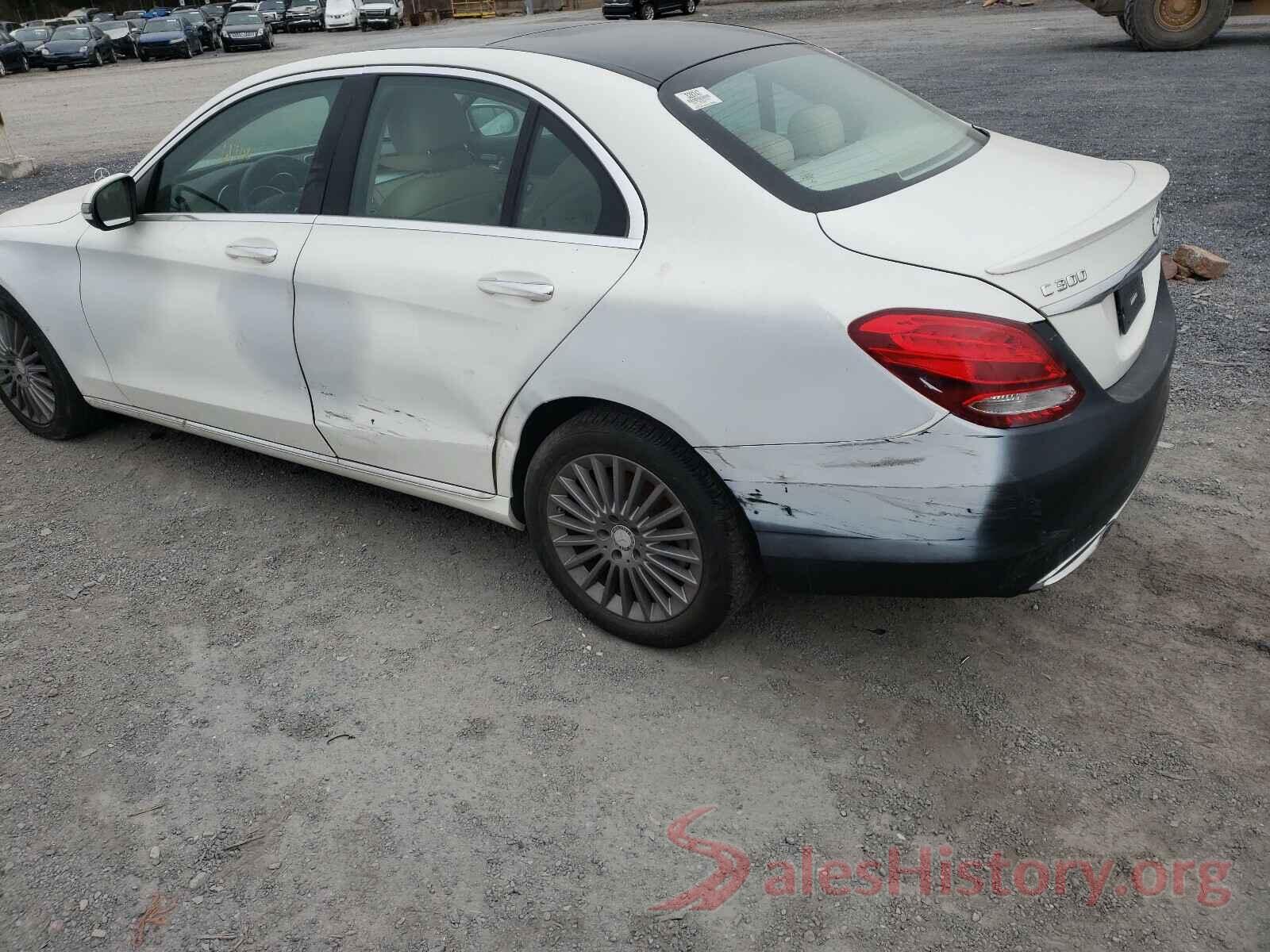 55SWF4KB4GU109876 2016 MERCEDES-BENZ C CLASS