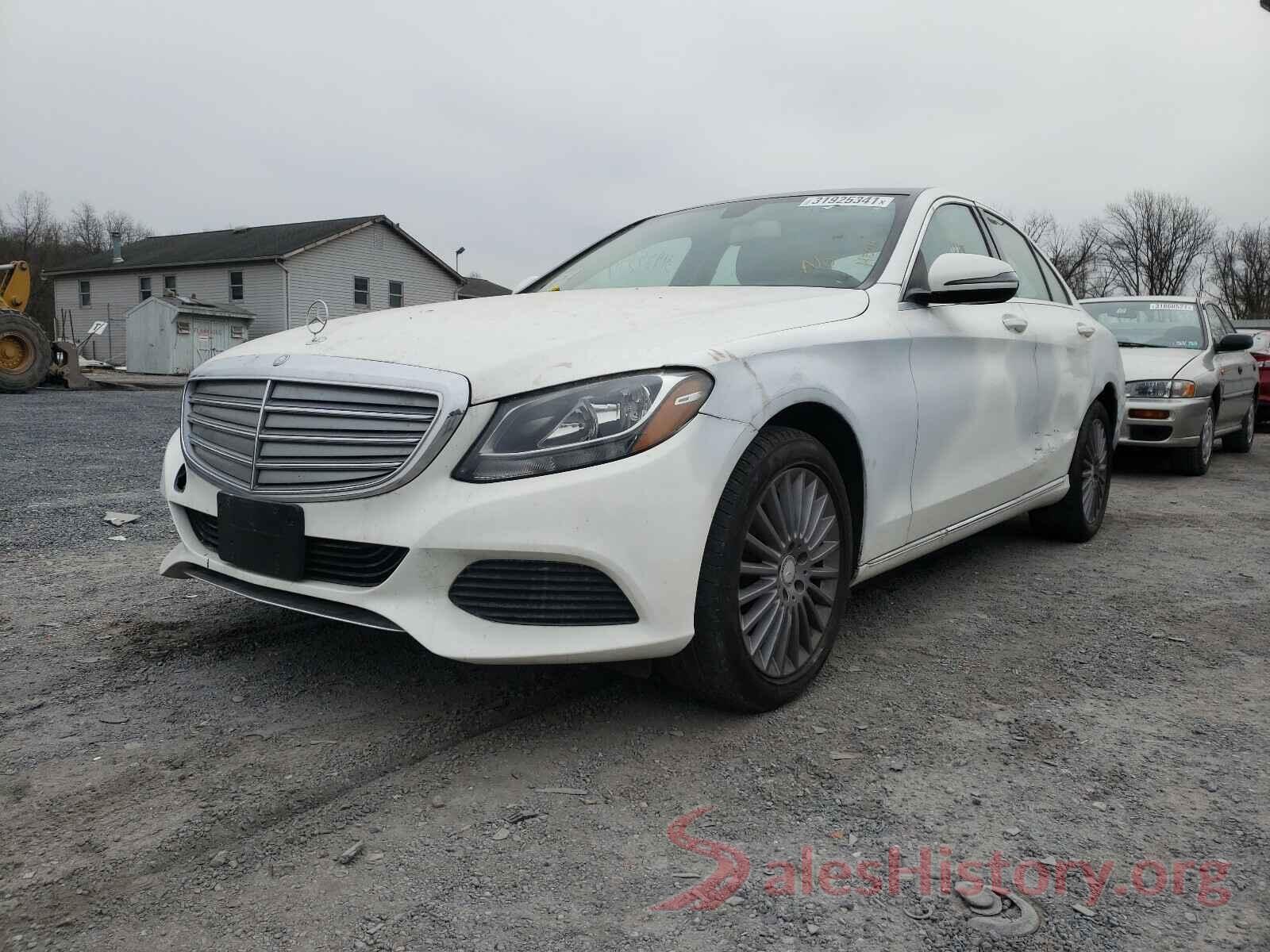 55SWF4KB4GU109876 2016 MERCEDES-BENZ C CLASS