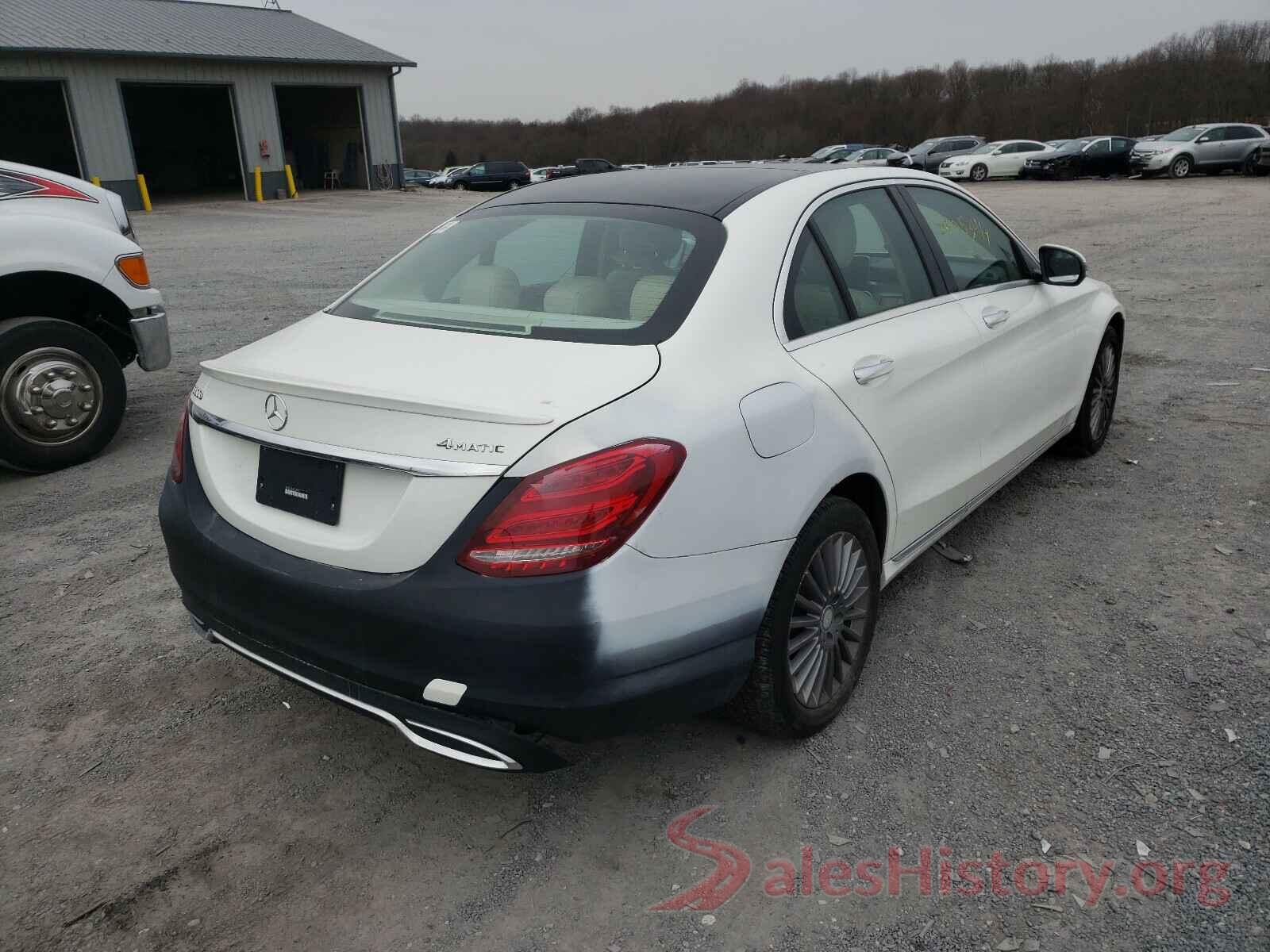 55SWF4KB4GU109876 2016 MERCEDES-BENZ C CLASS