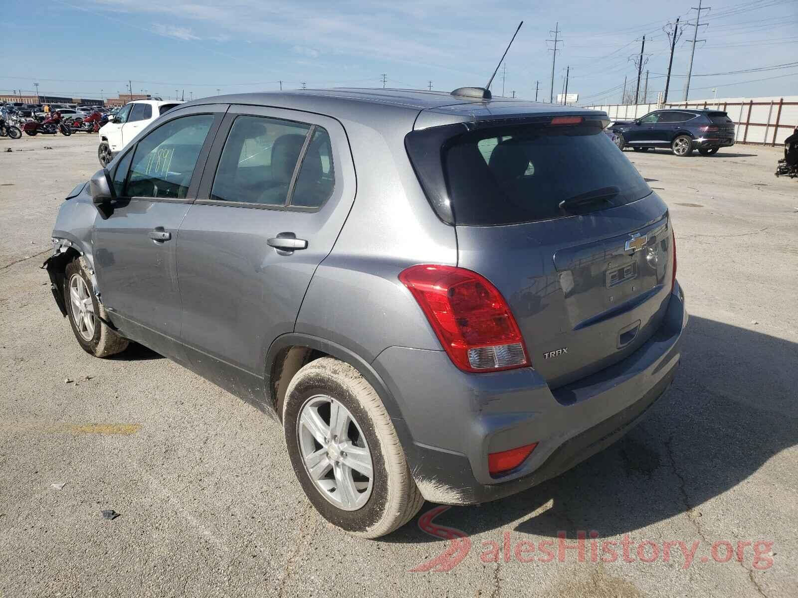 3GNCJKSB7LL224093 2020 CHEVROLET TRAX