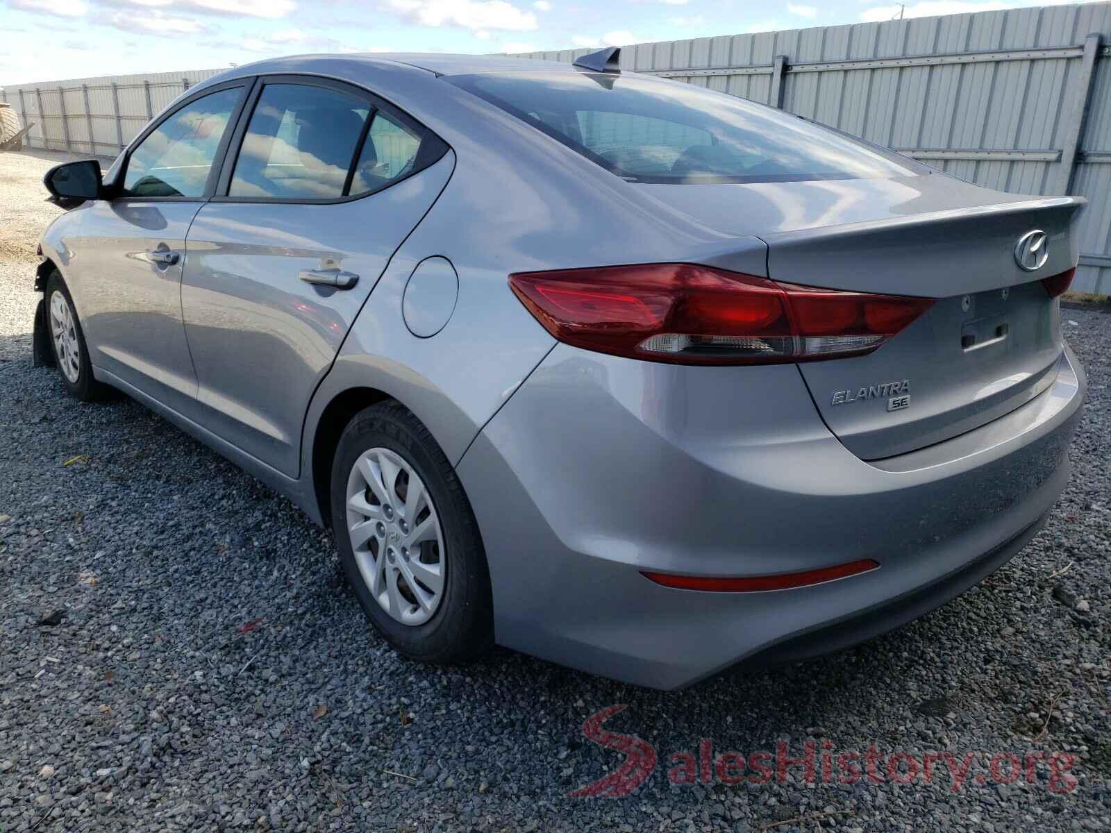 5NPD74LF6HH137303 2017 HYUNDAI ELANTRA