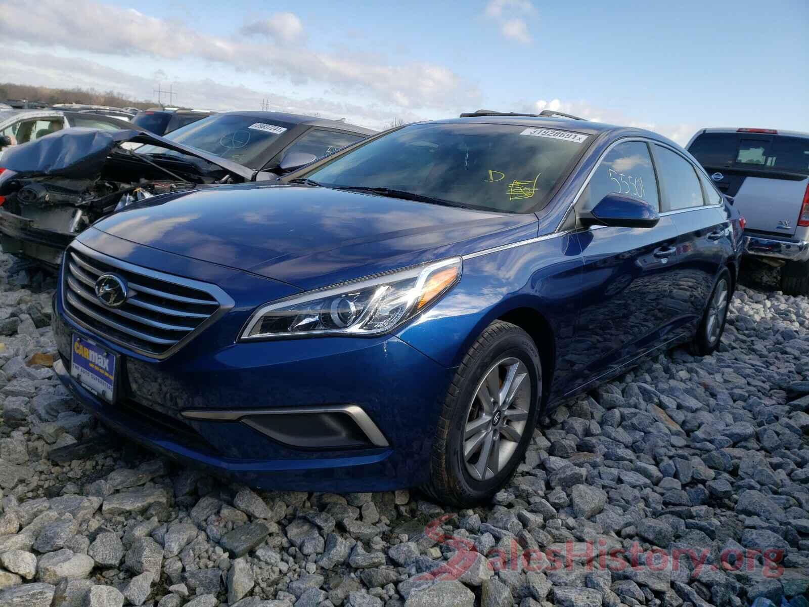 5NPE24AF0GH318739 2016 HYUNDAI SONATA