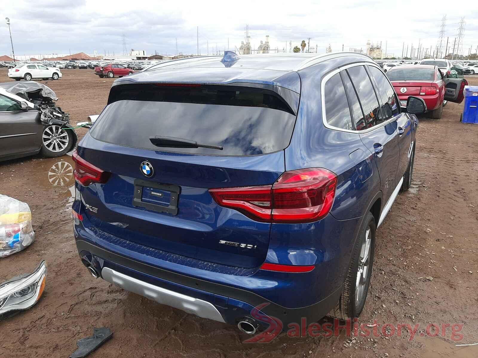 5UXTY3C08M9E90421 2021 BMW X3