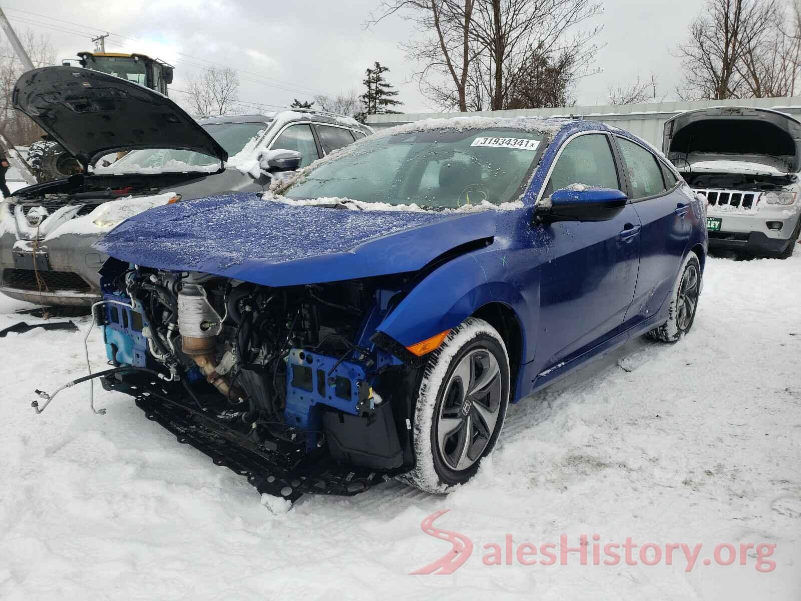 2HGFC2F6XKH569656 2019 HONDA CIVIC