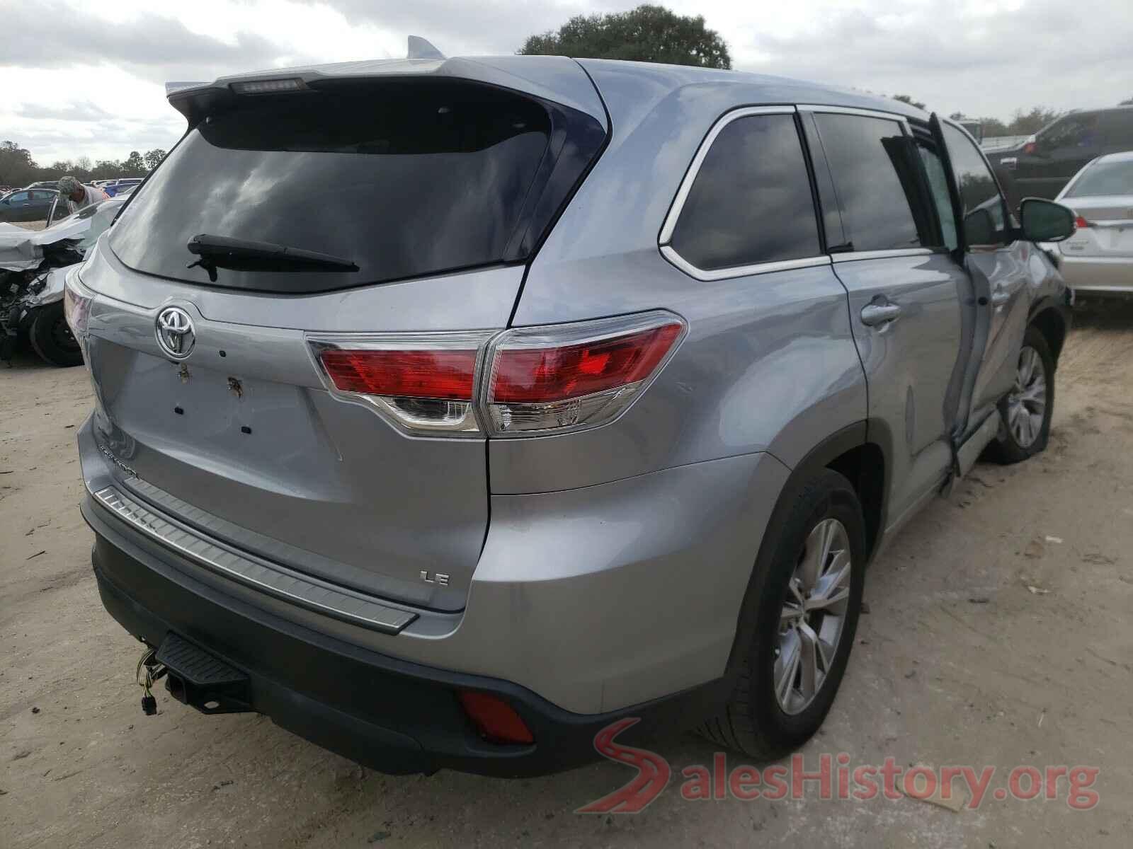 5TDZKRFH7GS185271 2016 TOYOTA HIGHLANDER