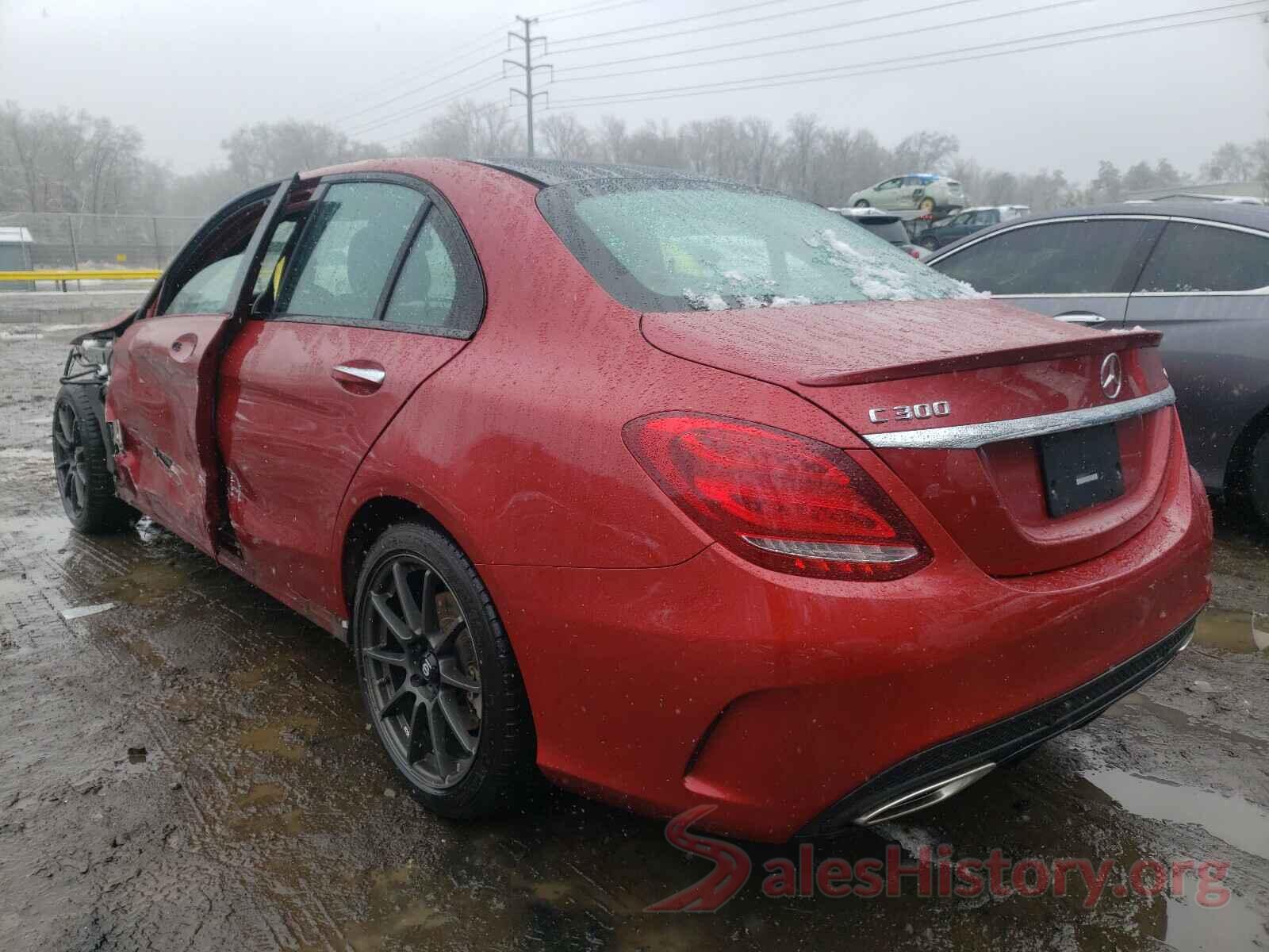 55SWF4KB9GU113101 2016 MERCEDES-BENZ C CLASS