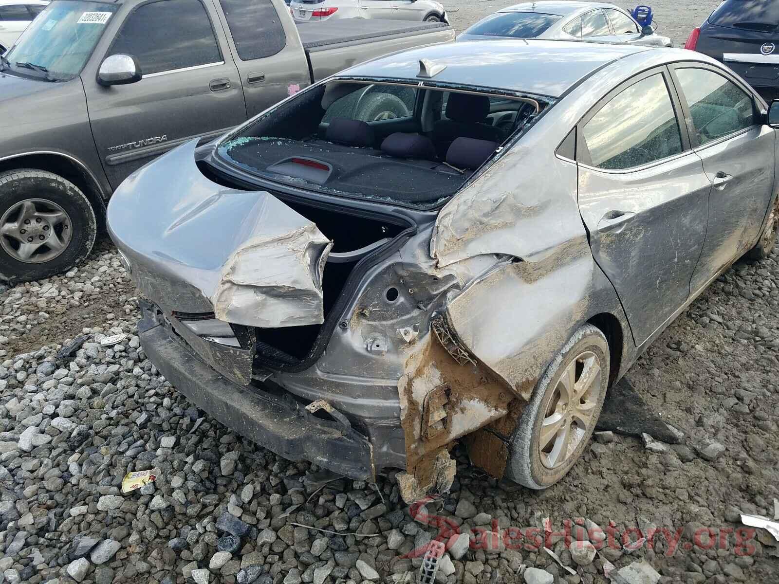 KMHDH4AE4GU504447 2016 HYUNDAI ELANTRA