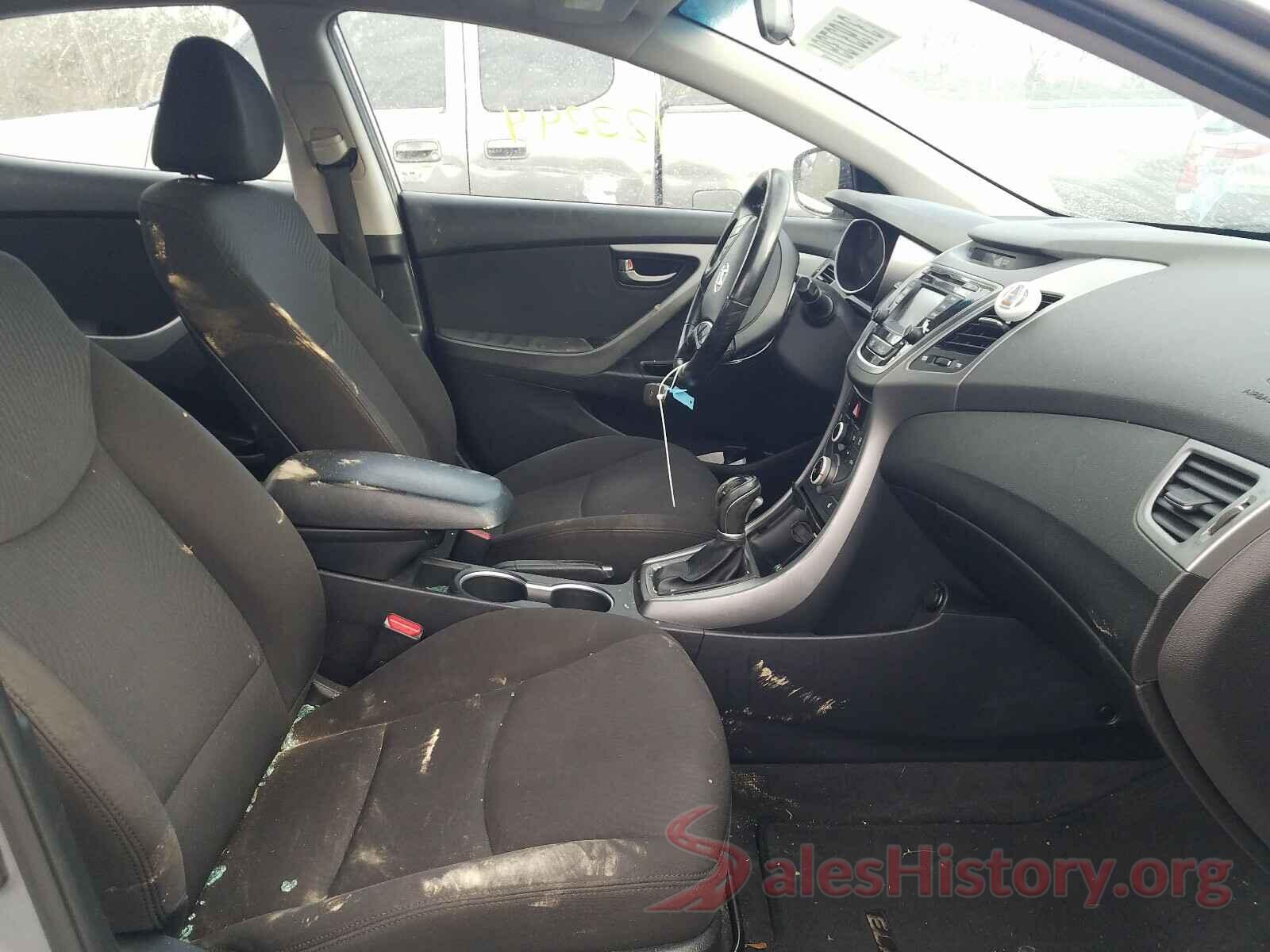 KMHDH4AE4GU504447 2016 HYUNDAI ELANTRA