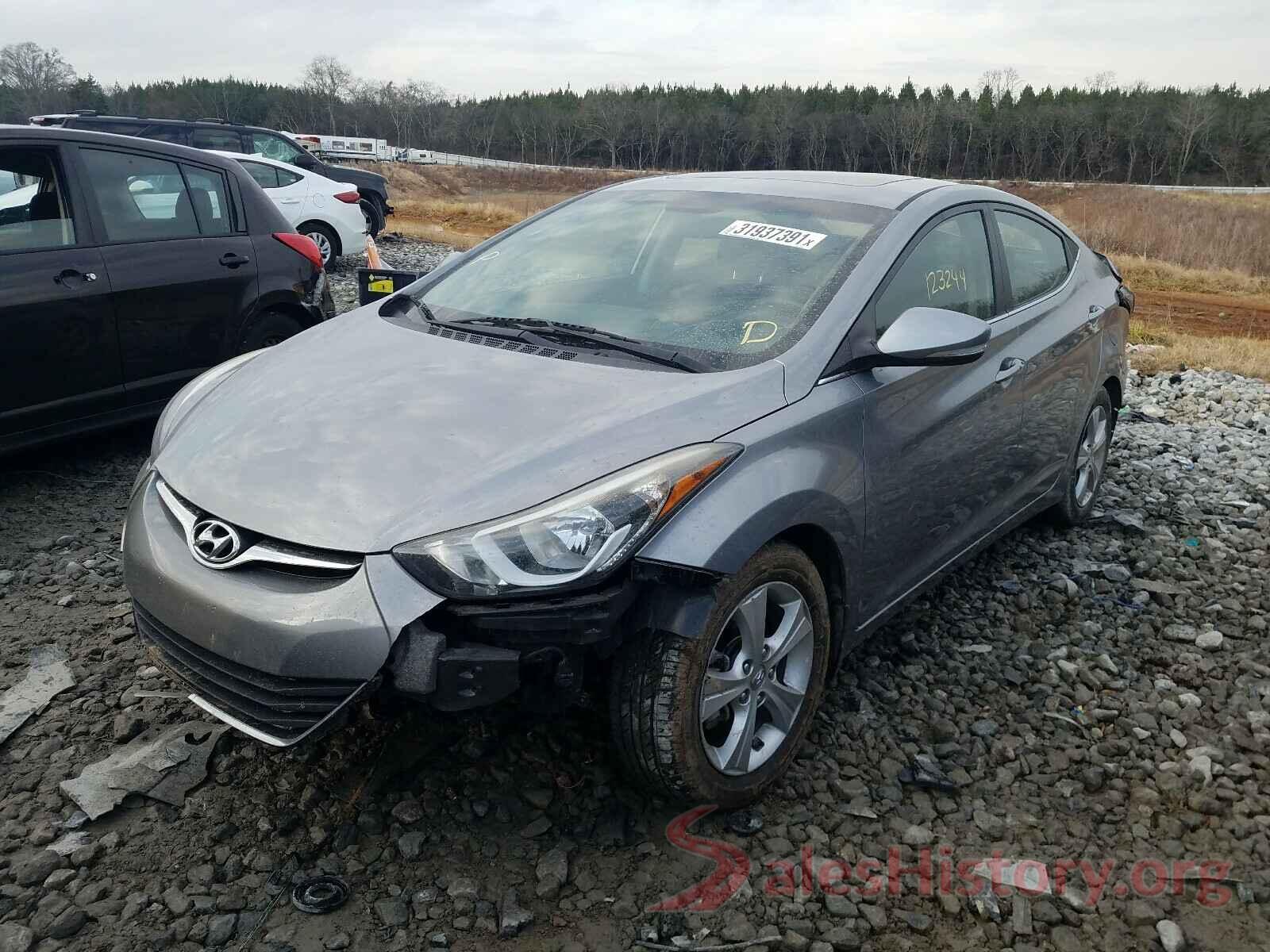 KMHDH4AE4GU504447 2016 HYUNDAI ELANTRA