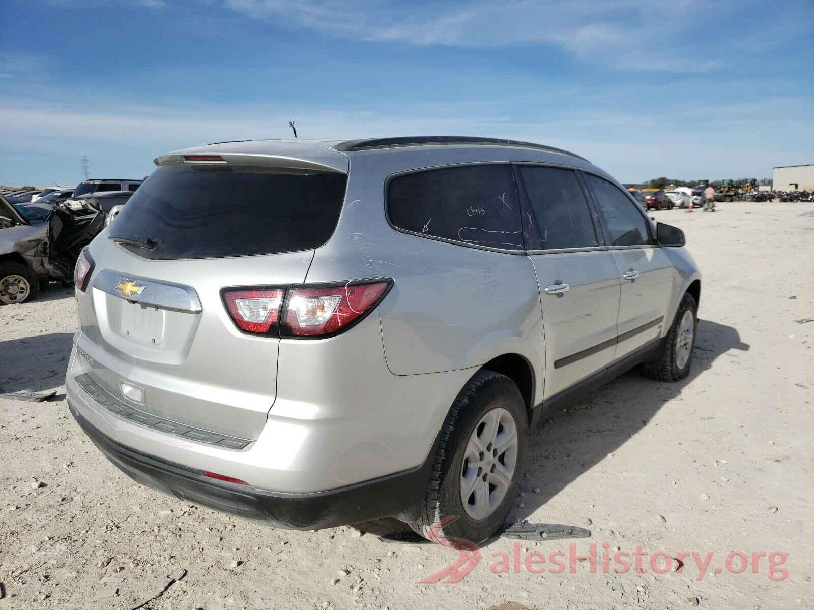 1GNKRFKD2HJ324985 2017 CHEVROLET TRAVERSE