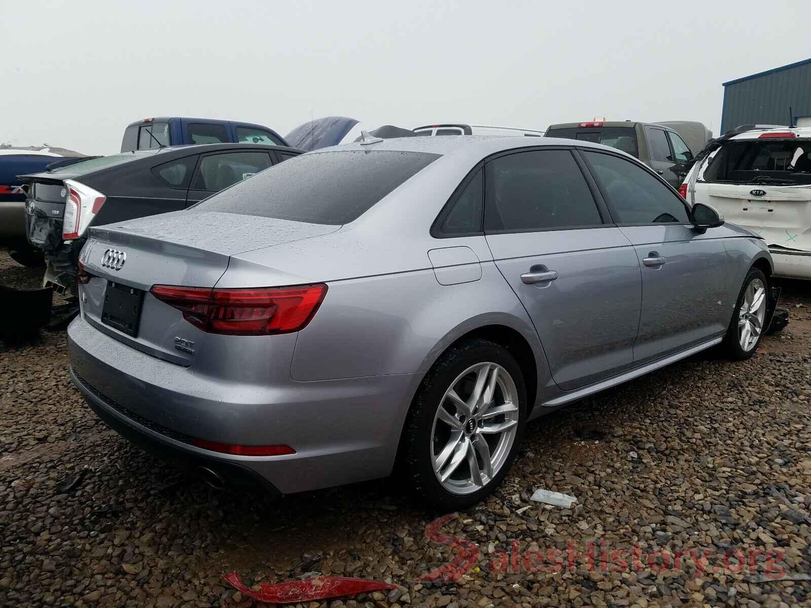 WAUDNAF41HN054759 2017 AUDI A4