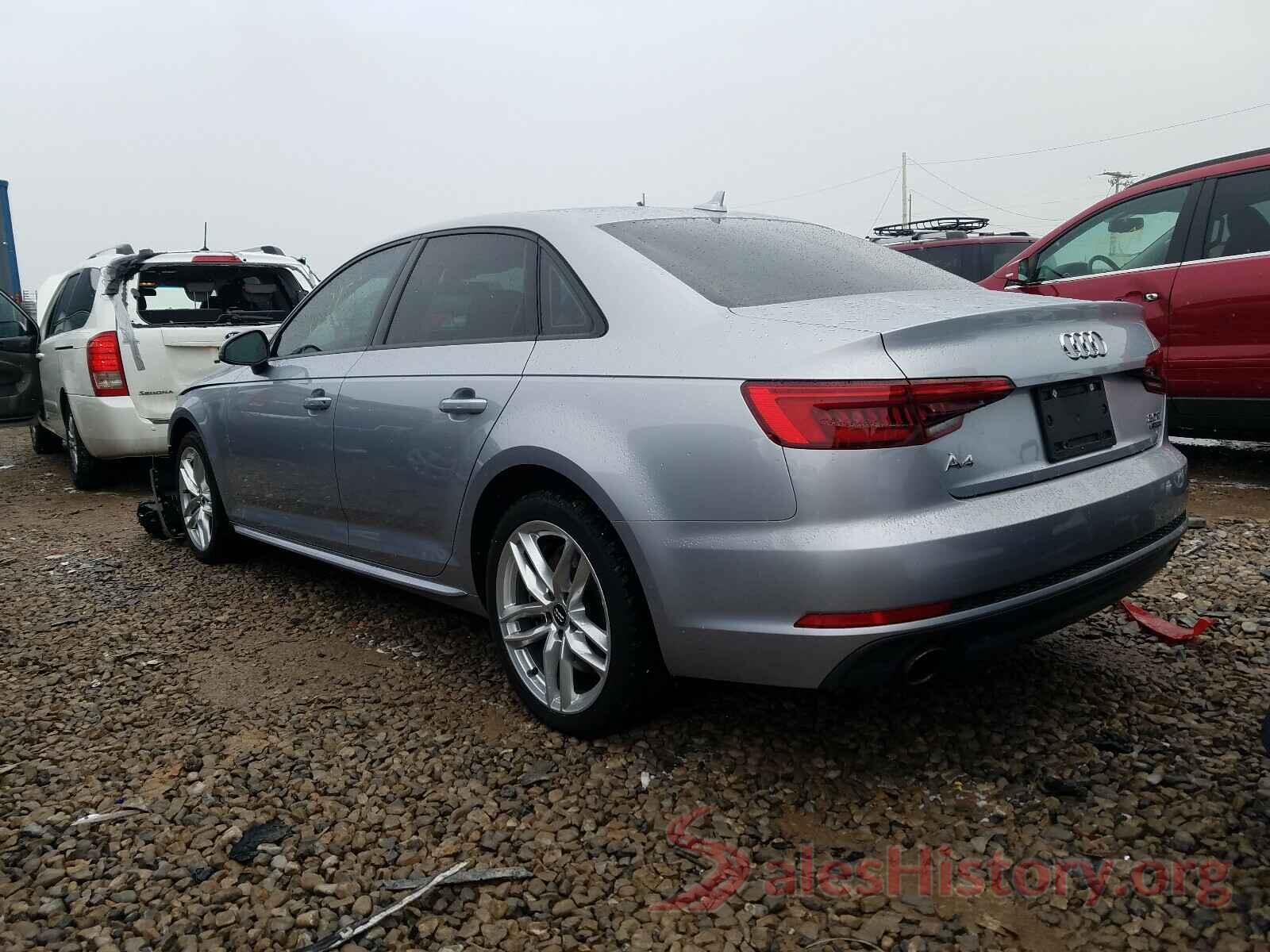 WAUDNAF41HN054759 2017 AUDI A4