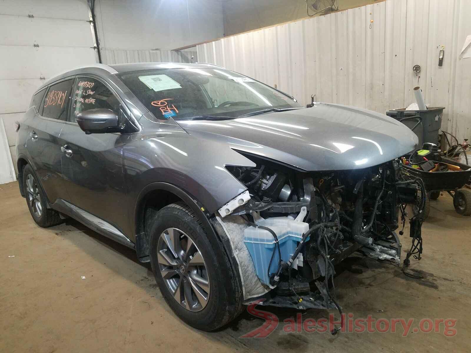 5N1AZ2MHXJN109006 2018 NISSAN MURANO