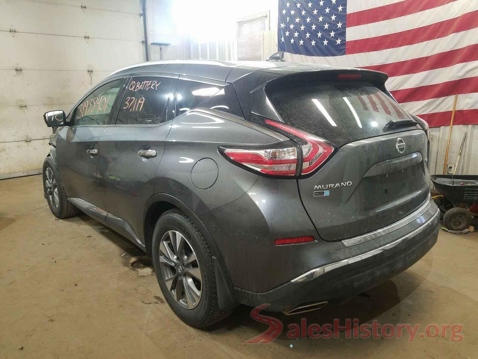 5N1AZ2MHXJN109006 2018 NISSAN MURANO