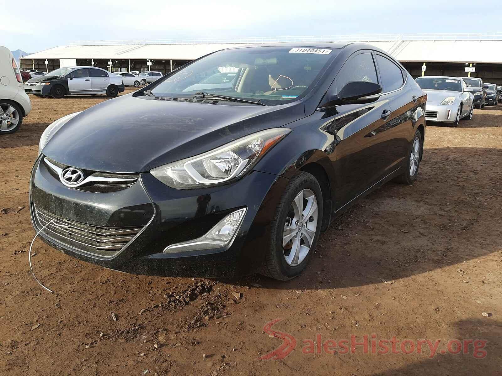 5NPDH4AE4GH791285 2016 HYUNDAI ELANTRA