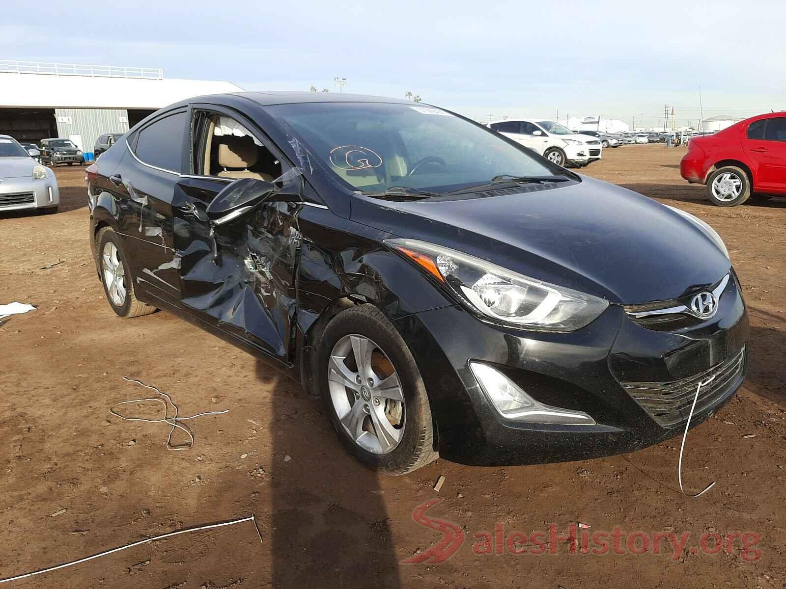 5NPDH4AE4GH791285 2016 HYUNDAI ELANTRA