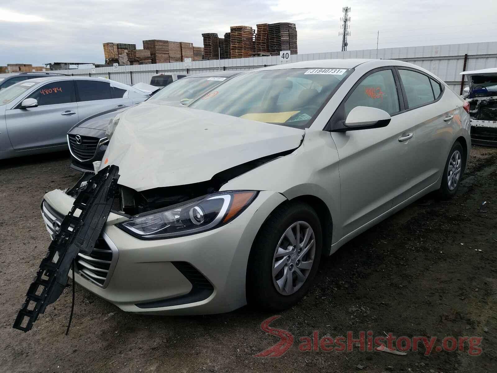 5NPD74LF0HH191521 2017 HYUNDAI ELANTRA