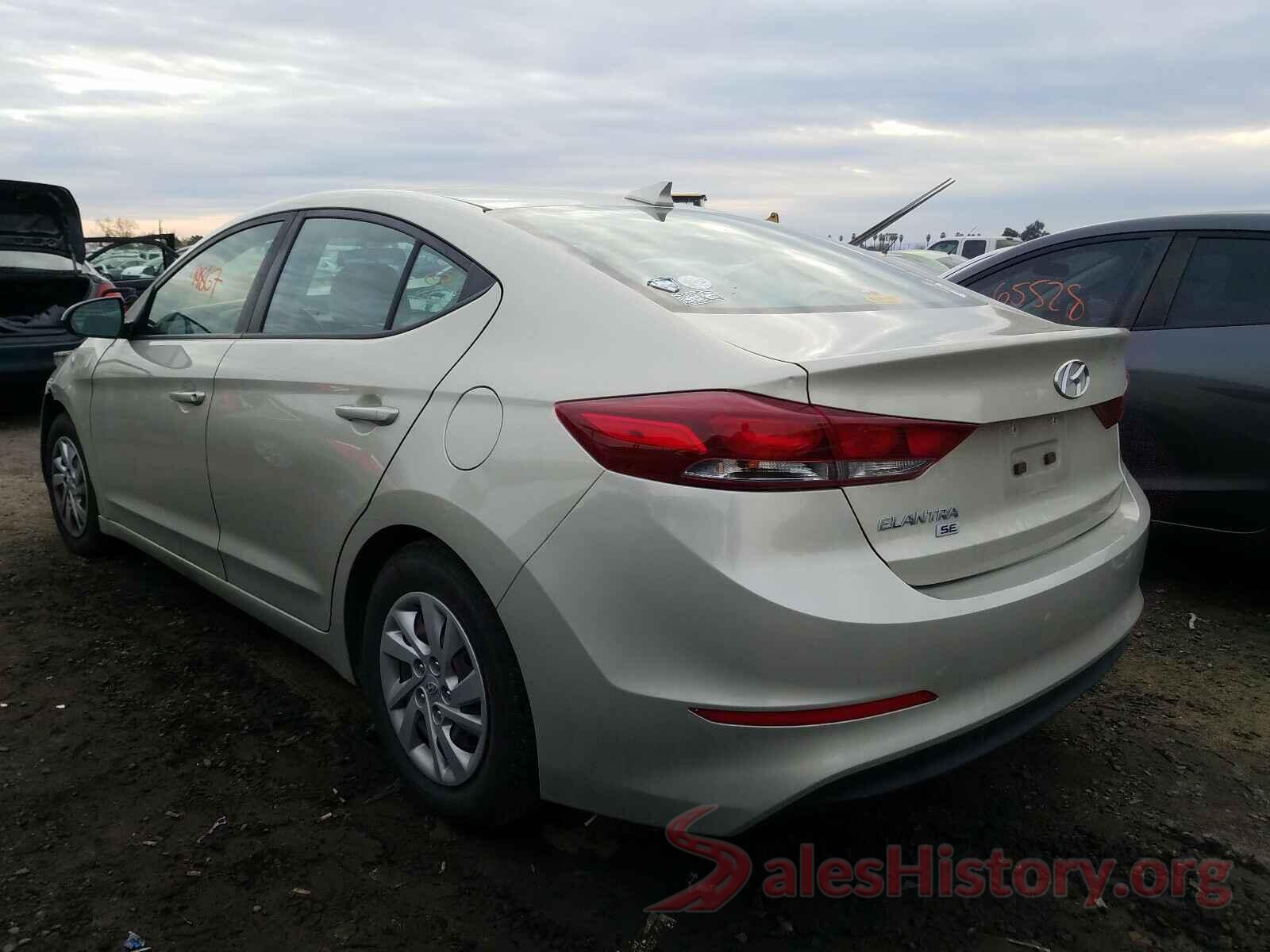 5NPD74LF0HH191521 2017 HYUNDAI ELANTRA