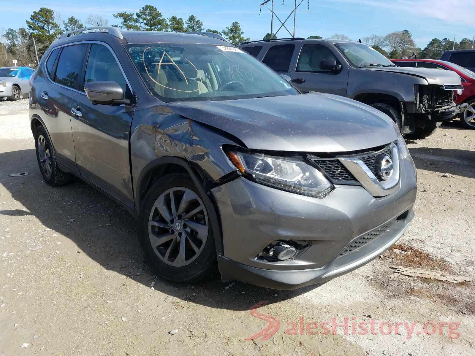 5N1AT2MT8GC920040 2016 NISSAN ROGUE