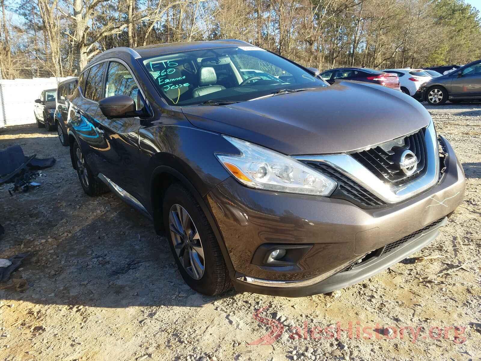 5N1AZ2MG6GN110962 2016 NISSAN MURANO