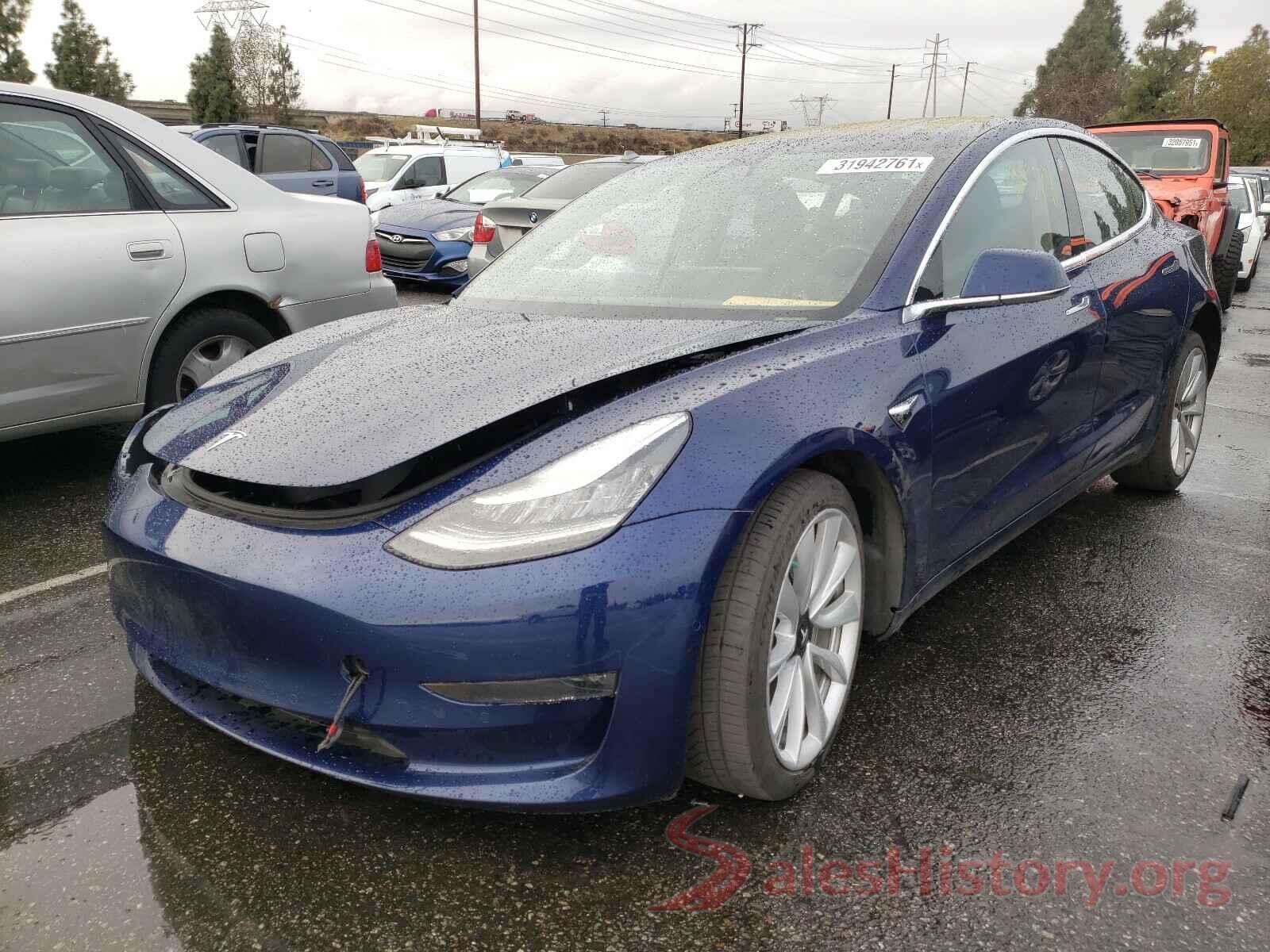 5YJ3E1EB4JF088424 2018 TESLA MODEL 3