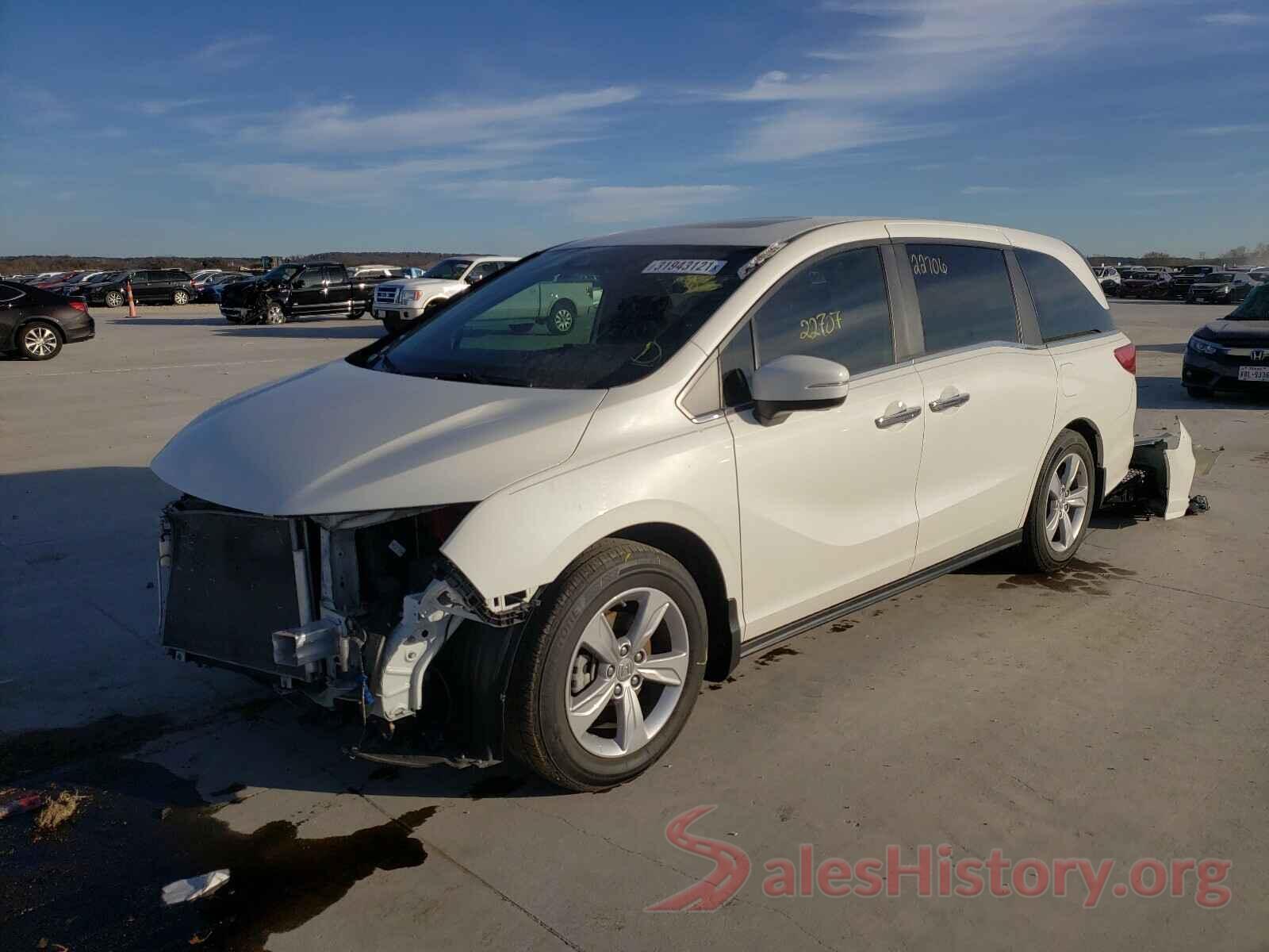 5FNRL6H74KB001496 2019 HONDA ODYSSEY