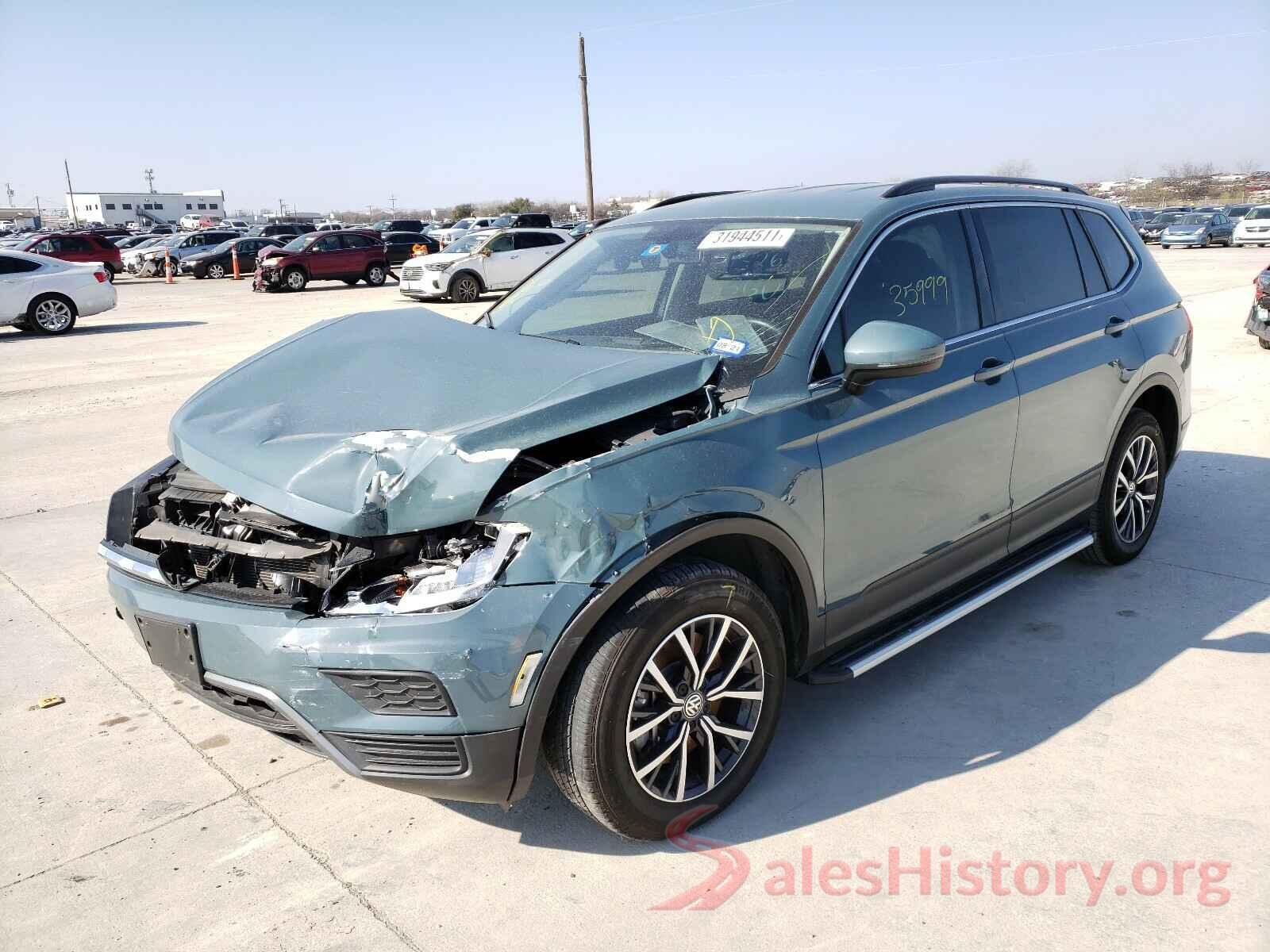 3VV3B7AX5KM128411 2019 VOLKSWAGEN TIGUAN