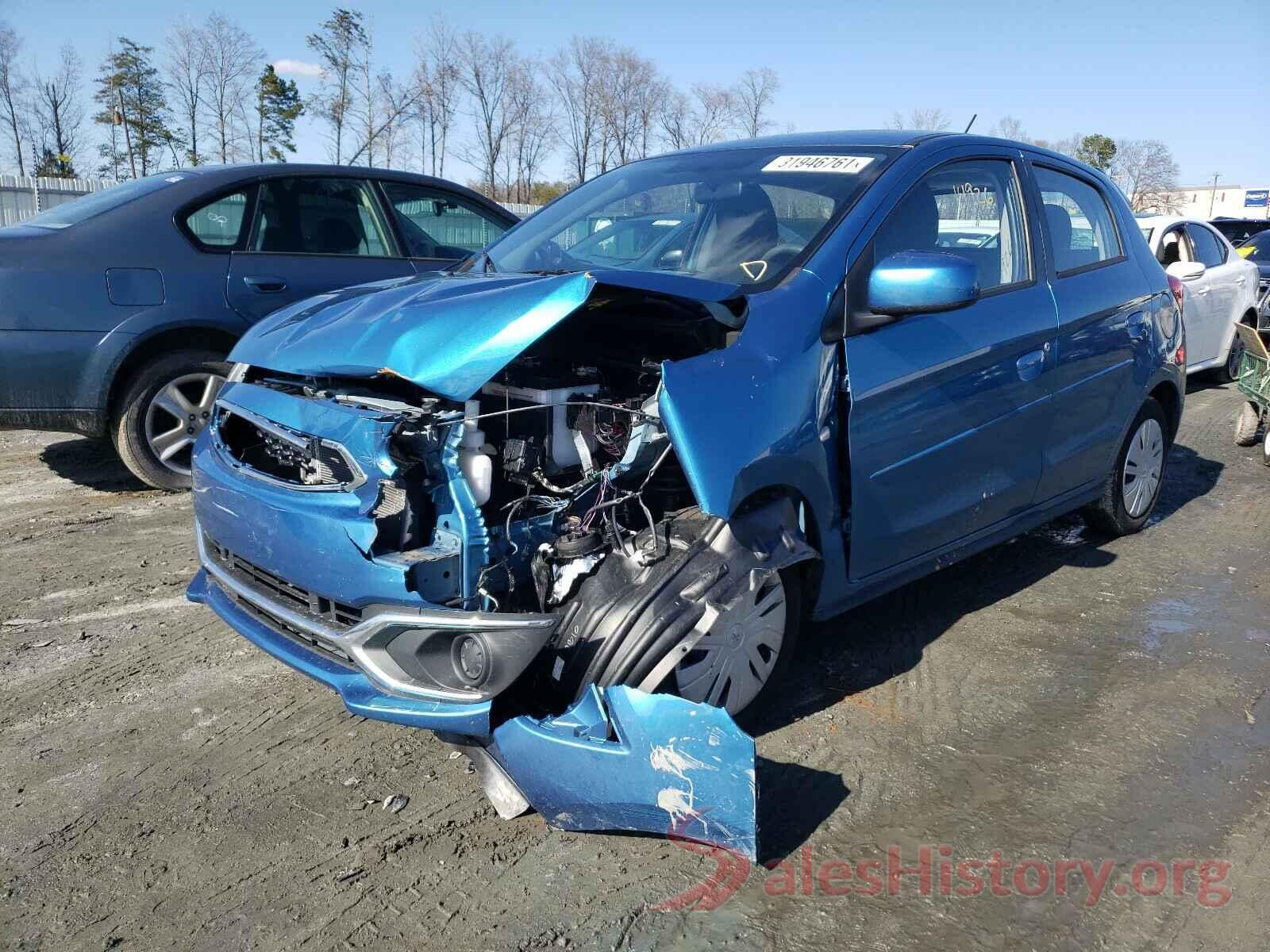 ML32A3HJ7KH015204 2019 MITSUBISHI MIRAGE